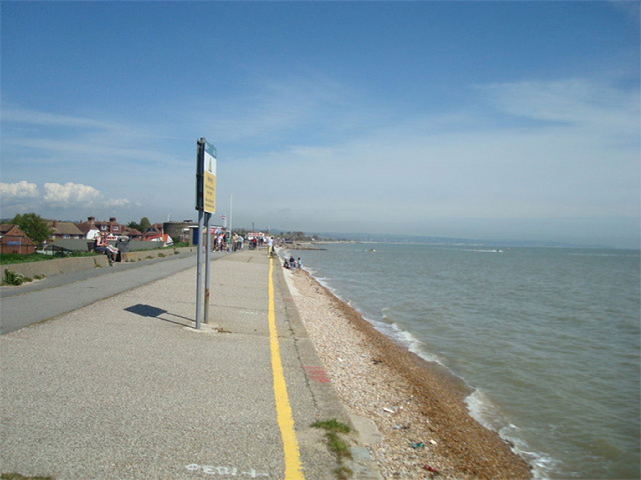 FILE: The beach at Dymchurch, Kent