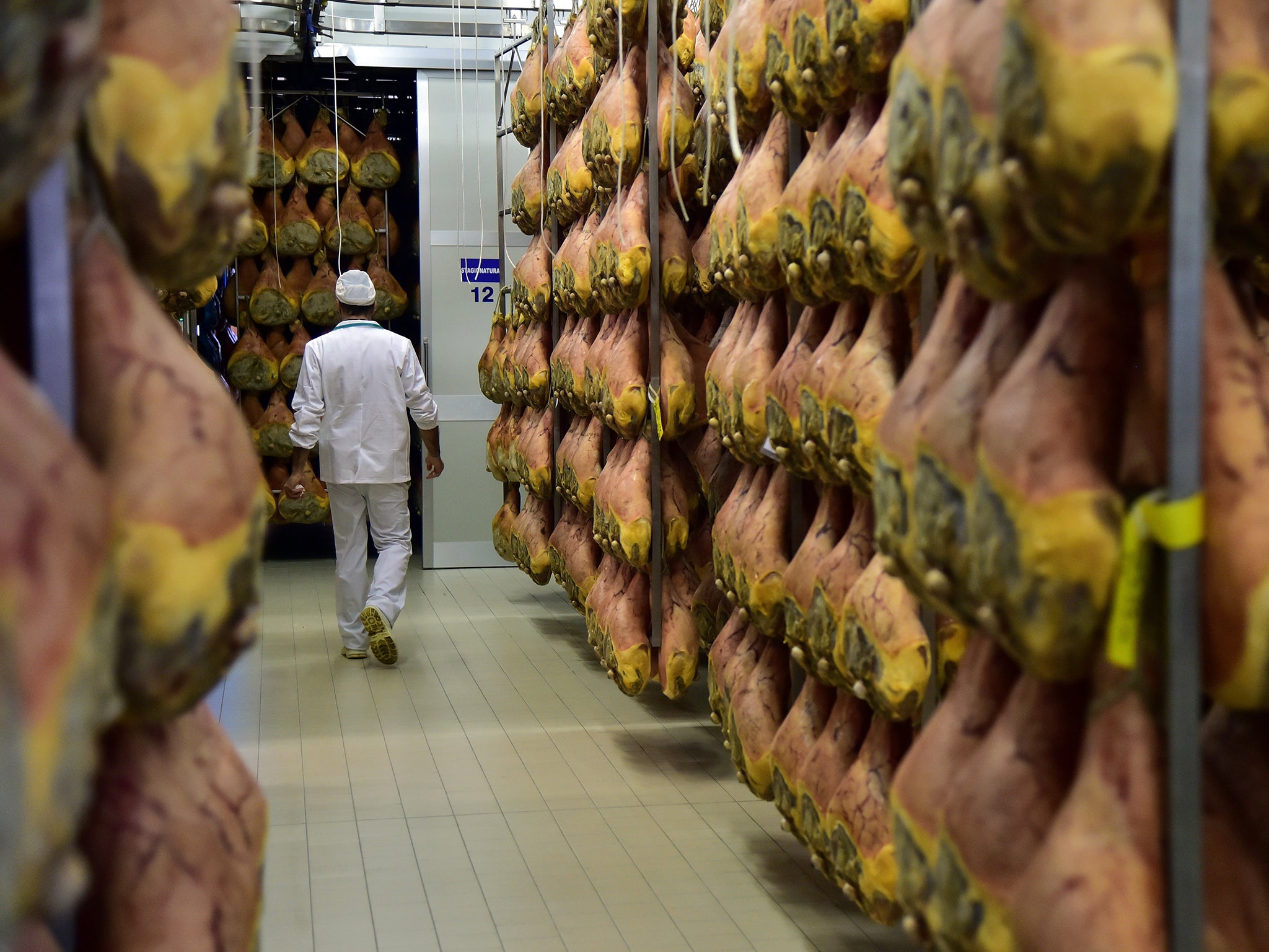 Prosciutto crudo is one of the region’s products that is celebrated the world over