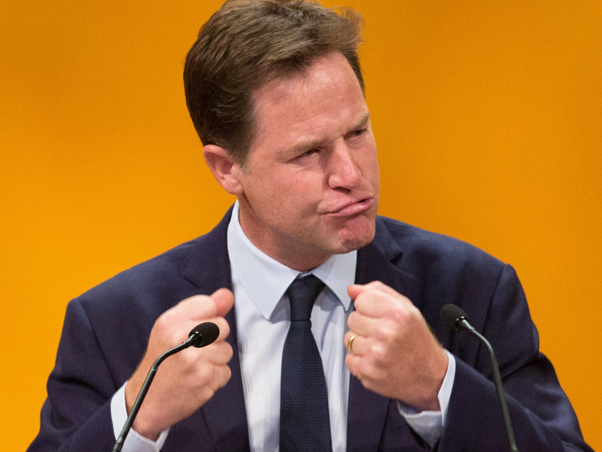 While Nick Clegg said the charter's proposals have been improved, the former Lib Dem leader remains sceptical (Getty)