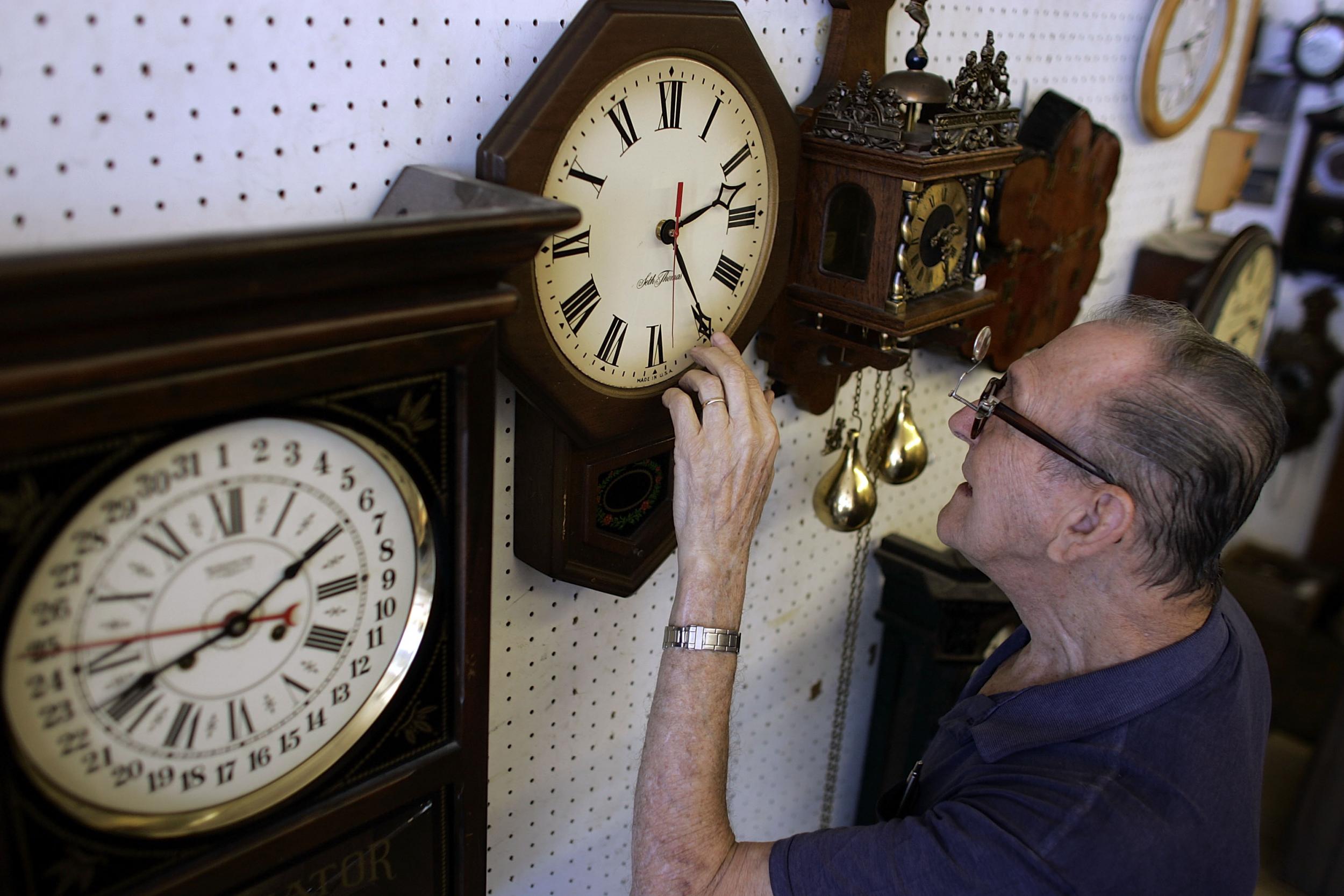 Clocks go back at the end of October