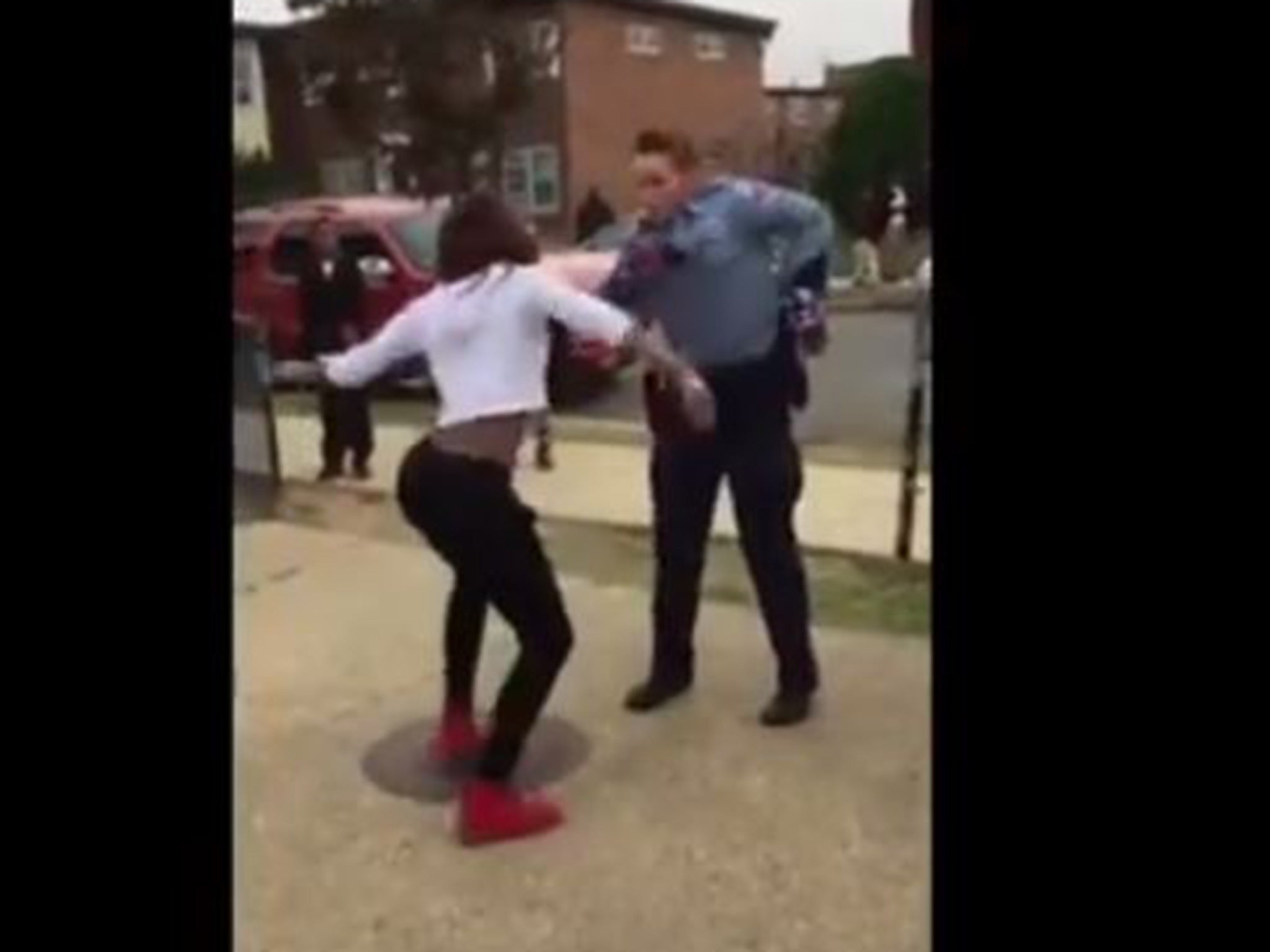 A still from the clip on YouTube