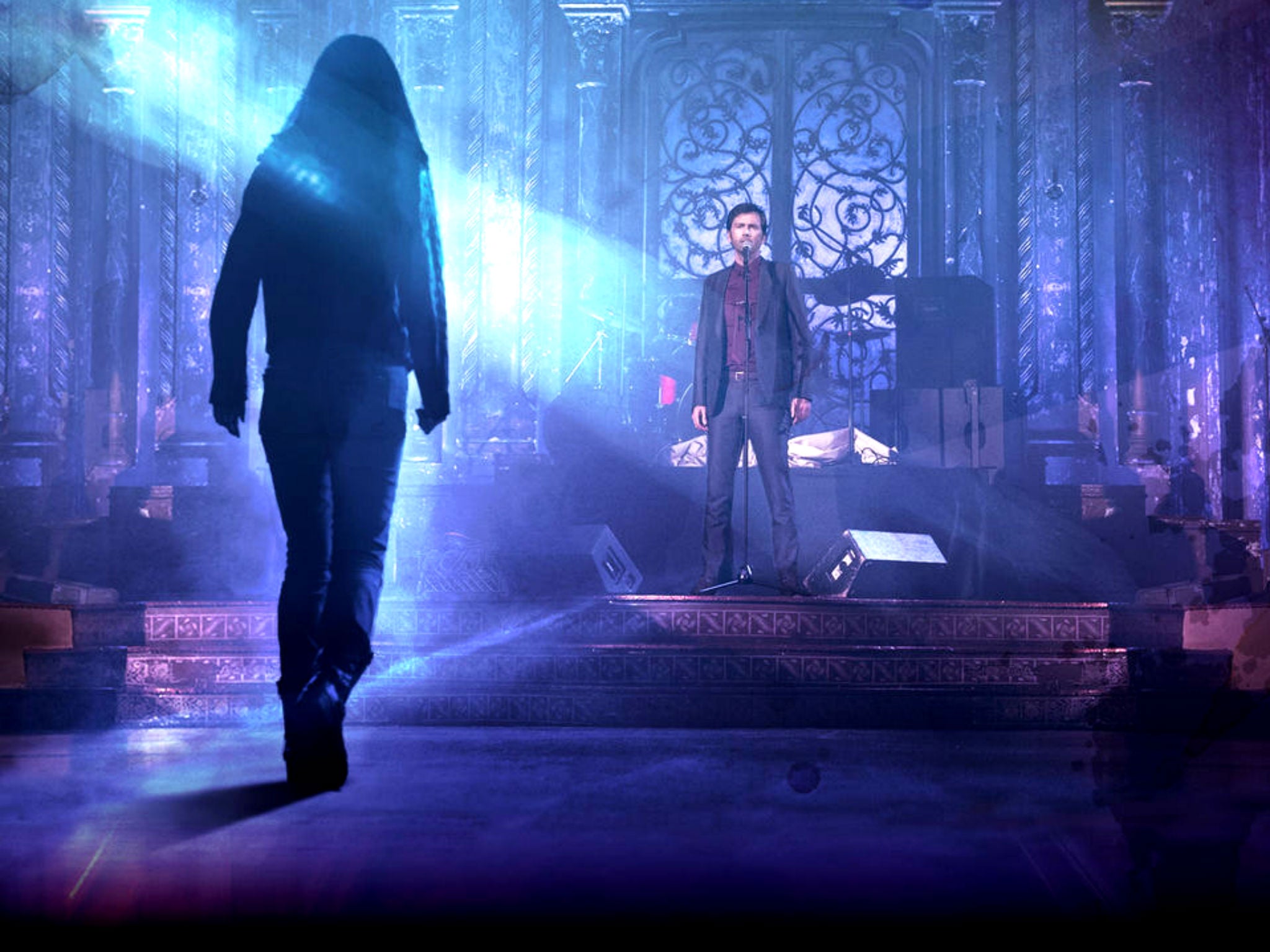 David Tennant as Dr Zebediah Killgrave, known as The Purple Man, in Jessica Jones