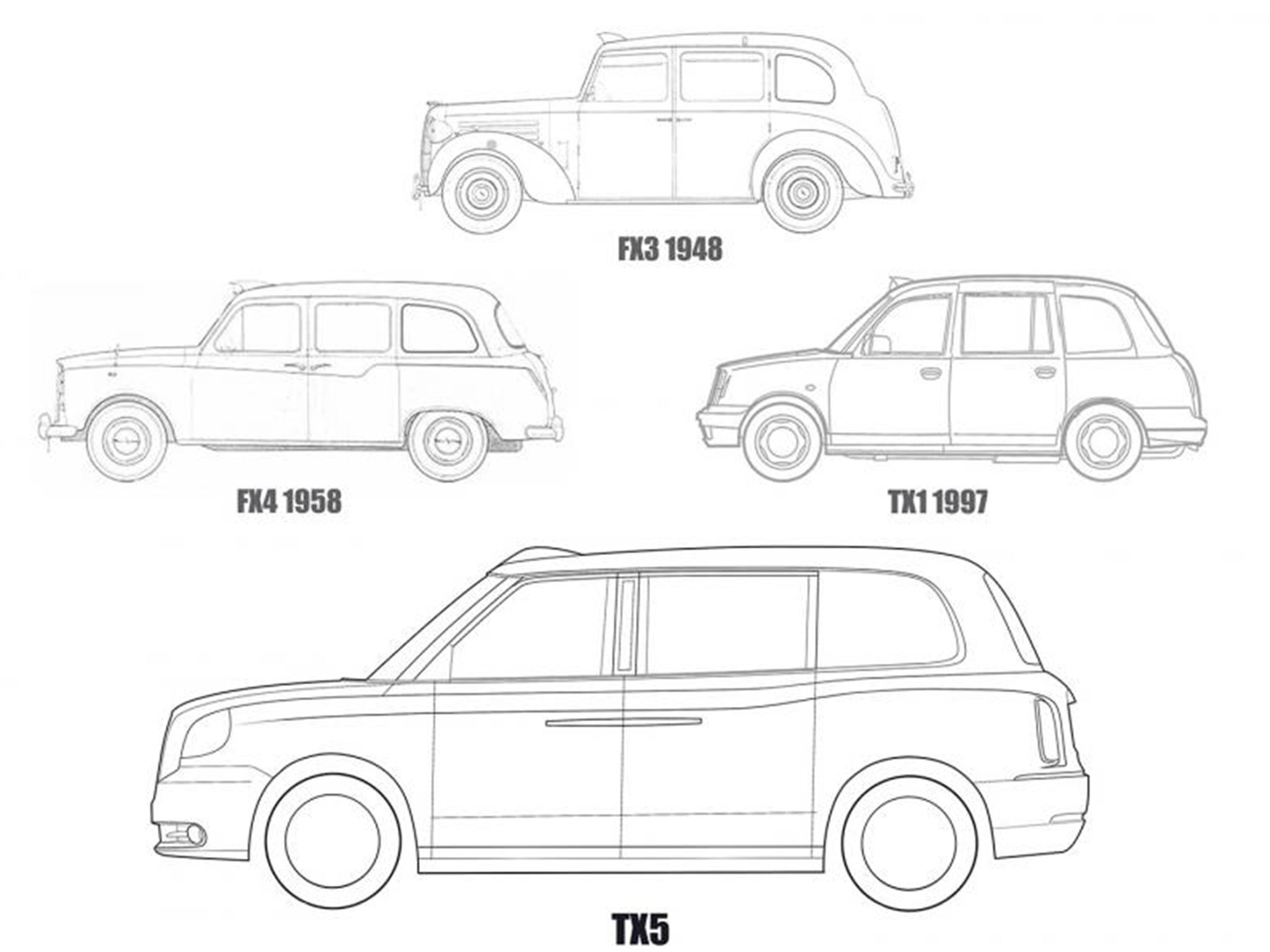 The TX5 is based on an aluminium frame clad in composite panels