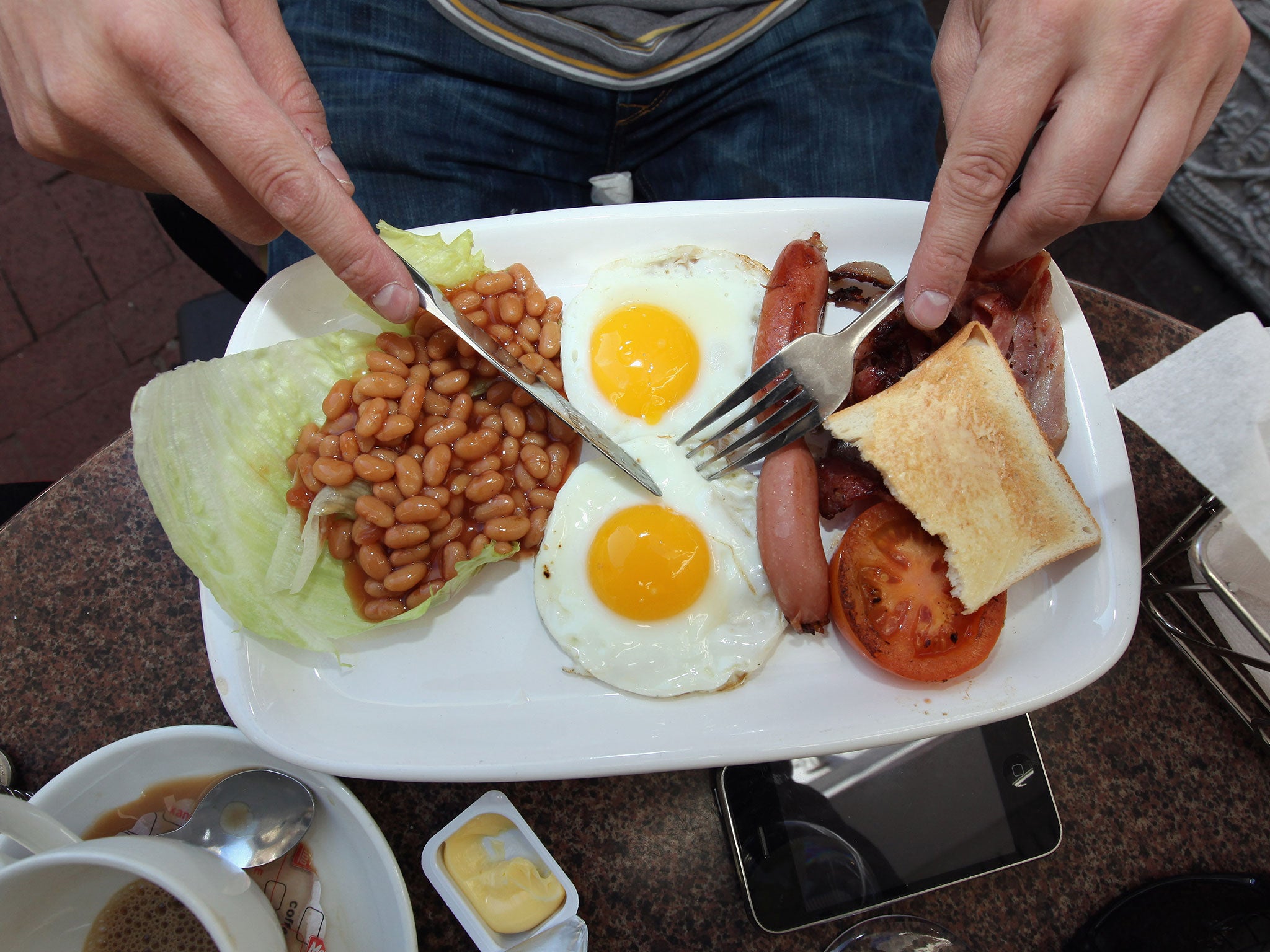 A full English breakfast