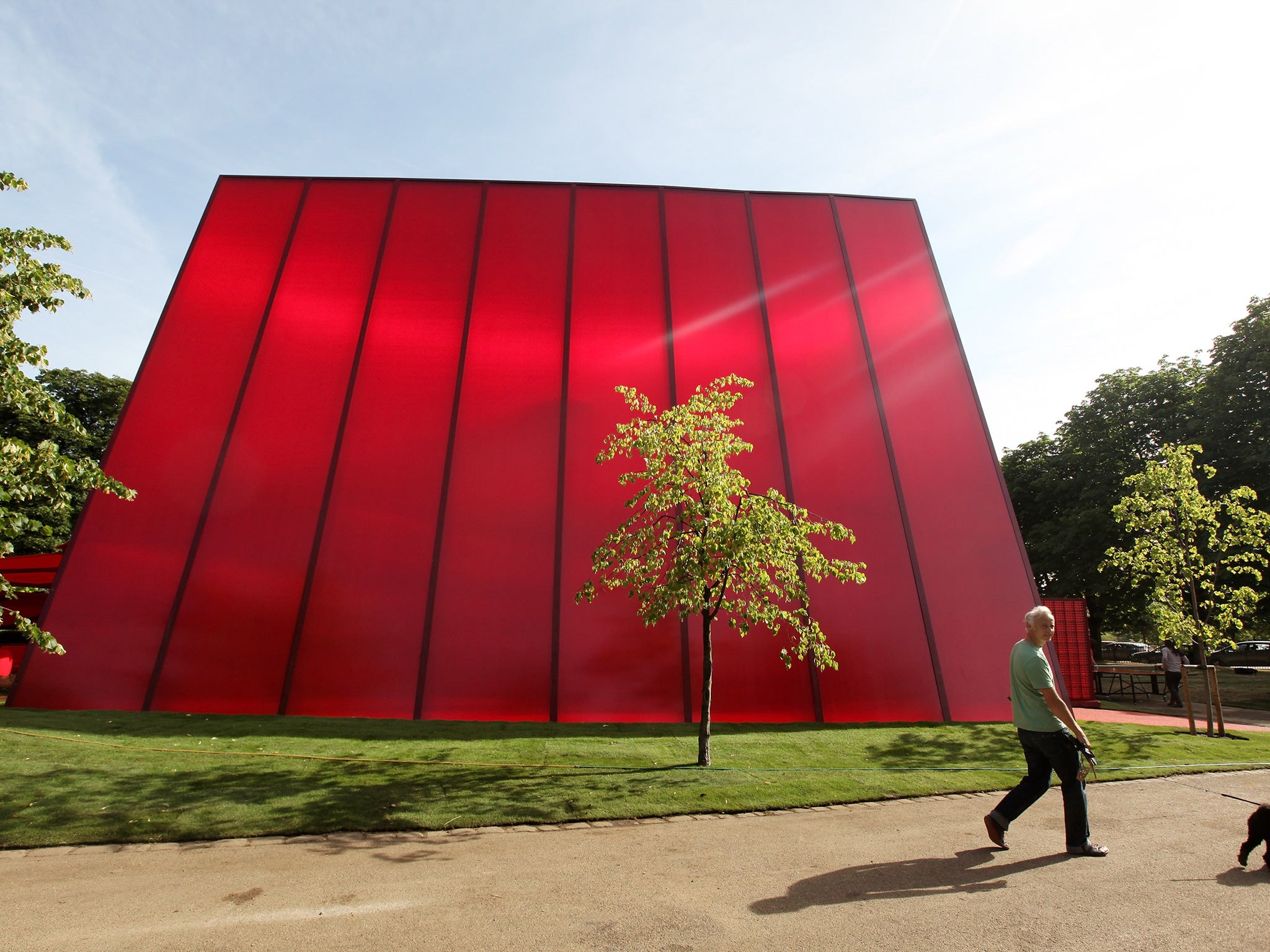 The 10th Serpentine Gallery Pavilion designed by Jean Nouvel on 6 July, 2010