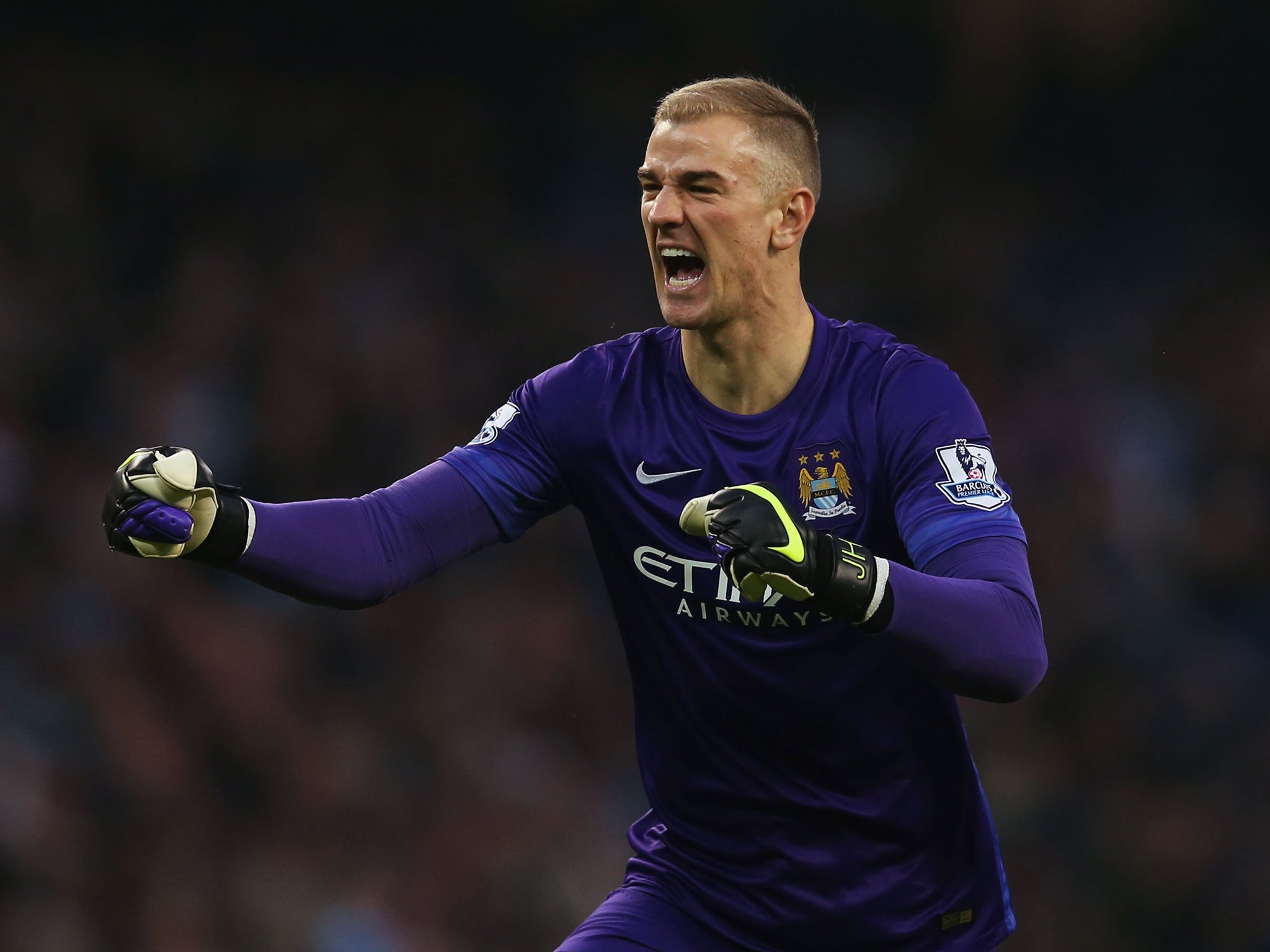 Joe Hart's error almost cost his side