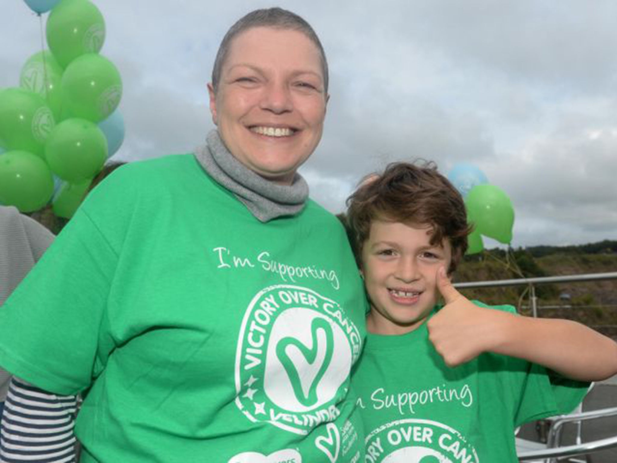 Angharad Underwood with her son Archie