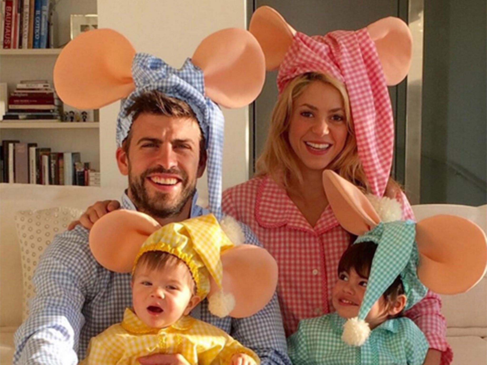 The Pique-Shakira family