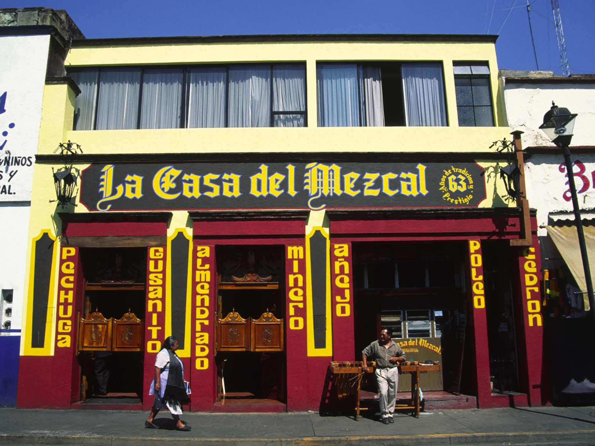 A mezcaleria in Oaxaca