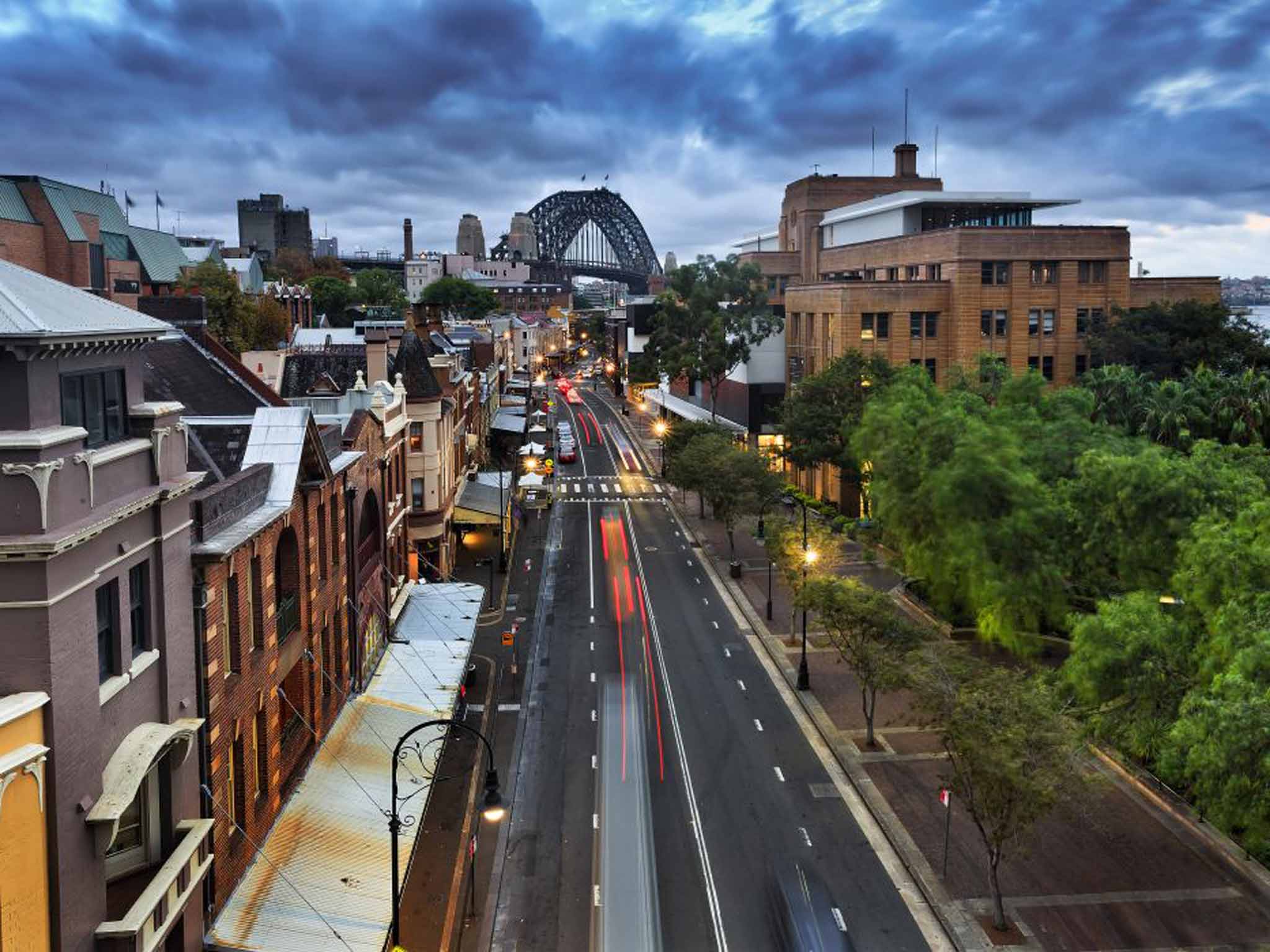 Rock star: the area stretches to the Harbour