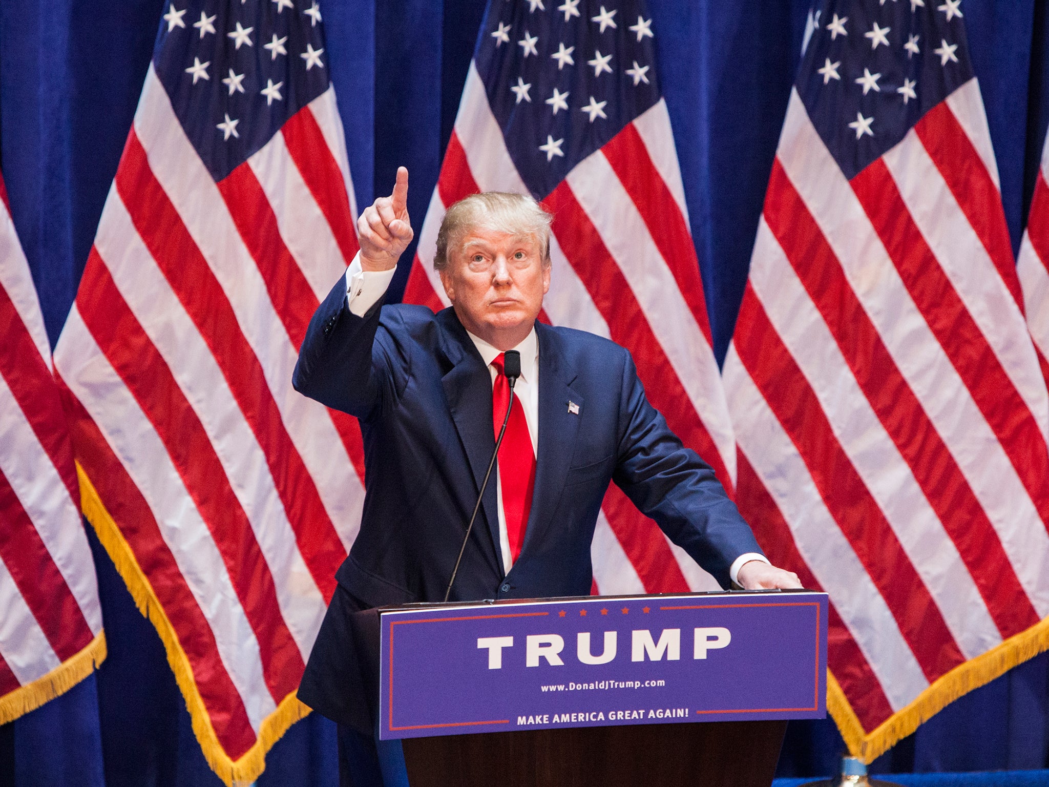 Donald Trump advocates a policy of mass deportation