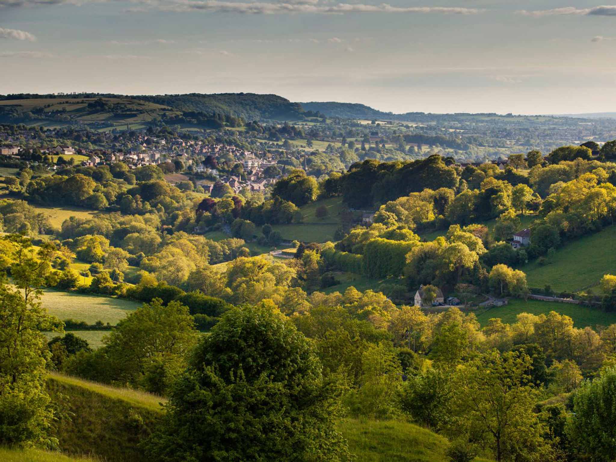 The Slad valley