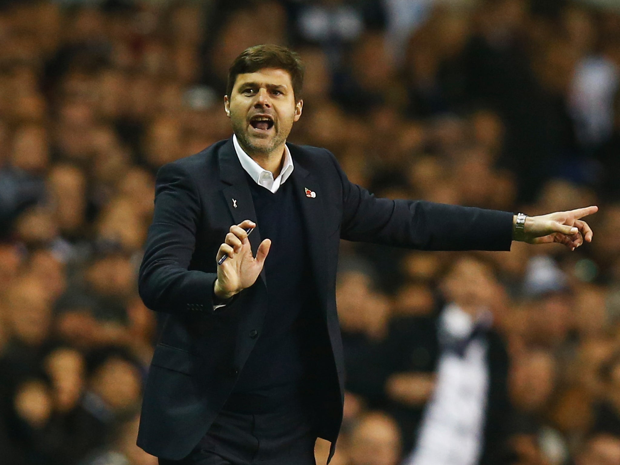 Mauricio Pochettino oversaw his Spurs side's 3-1 victory over Villa. “Today we tried to play like a team,” he said