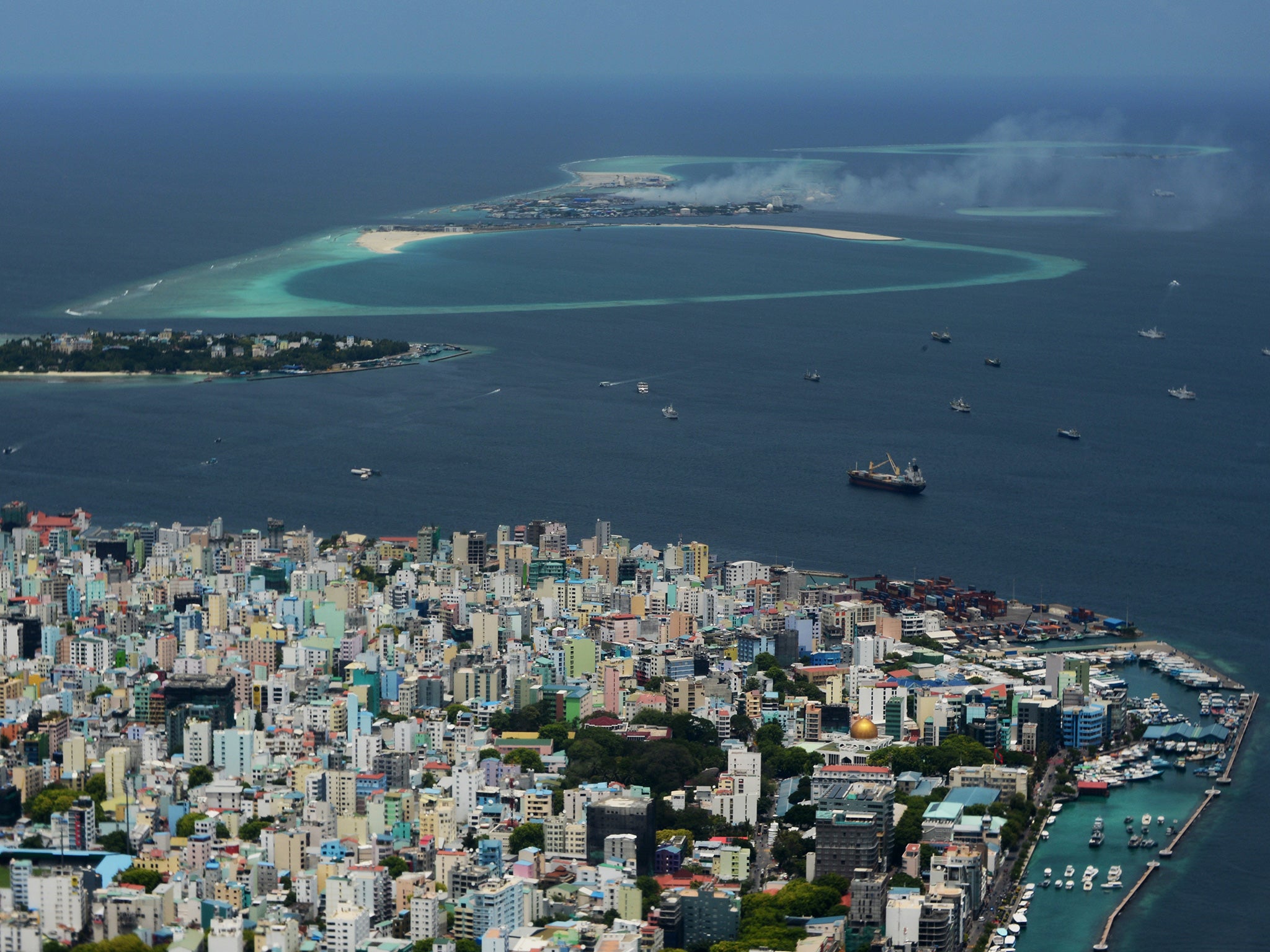 Malé, the capital of the island nation