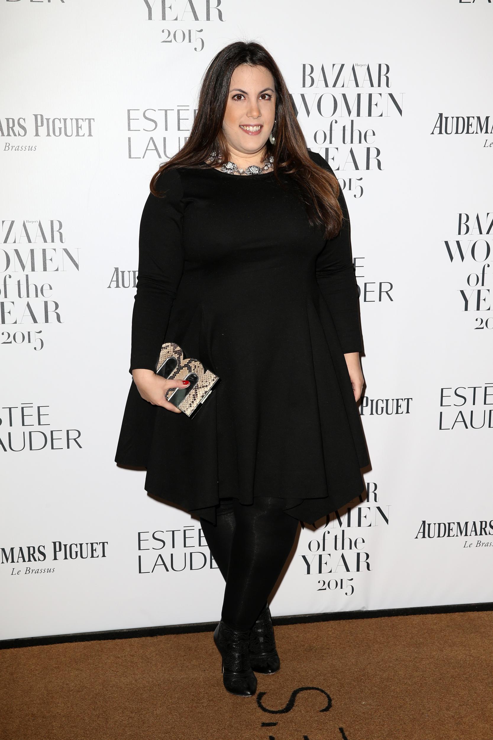 Designer Mary Katrantzou won the Breakthrough Designer Award