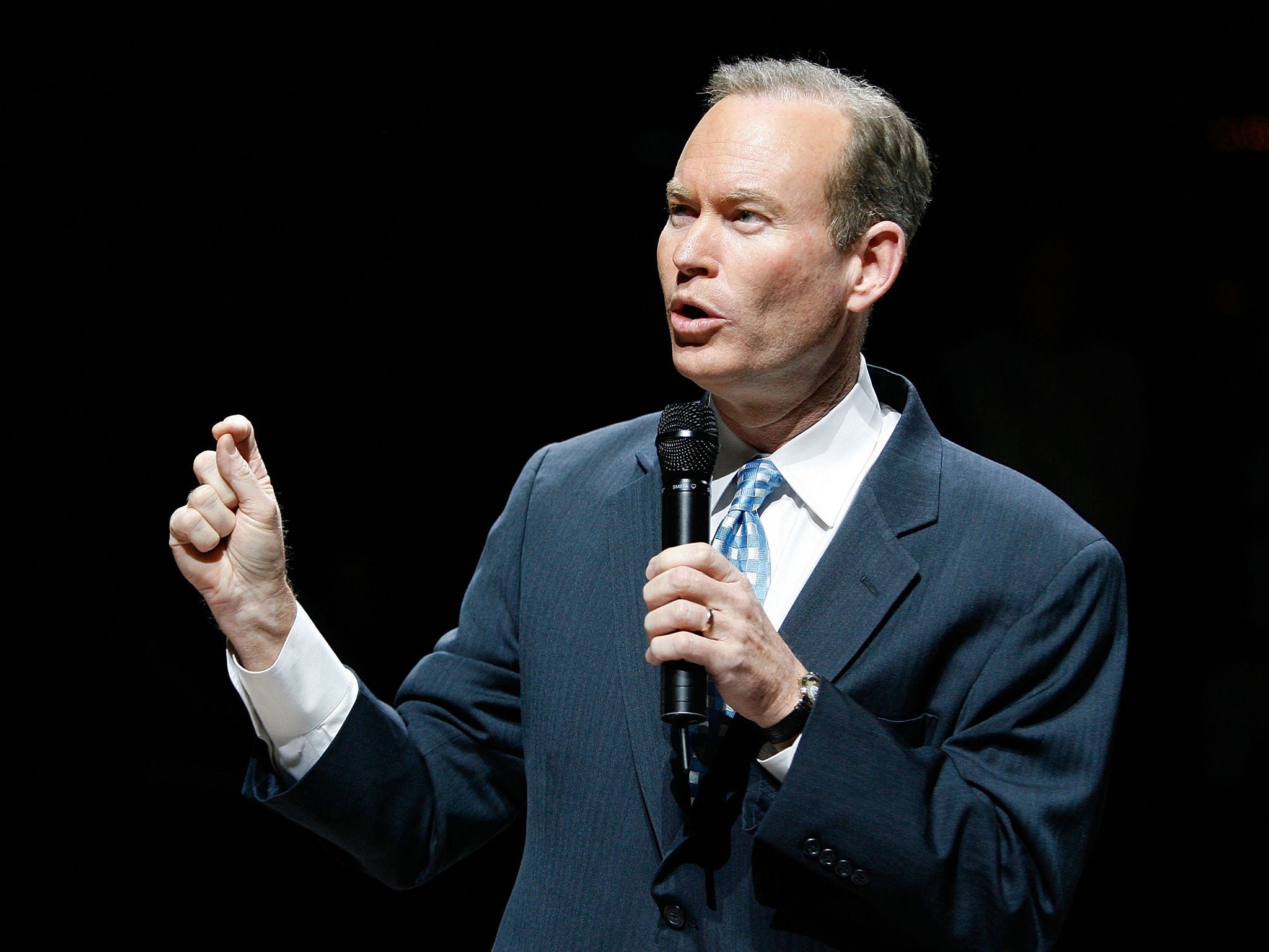 Mayor Mick Cornett challenged his citizens to collectively lose a million pounds (Getty)