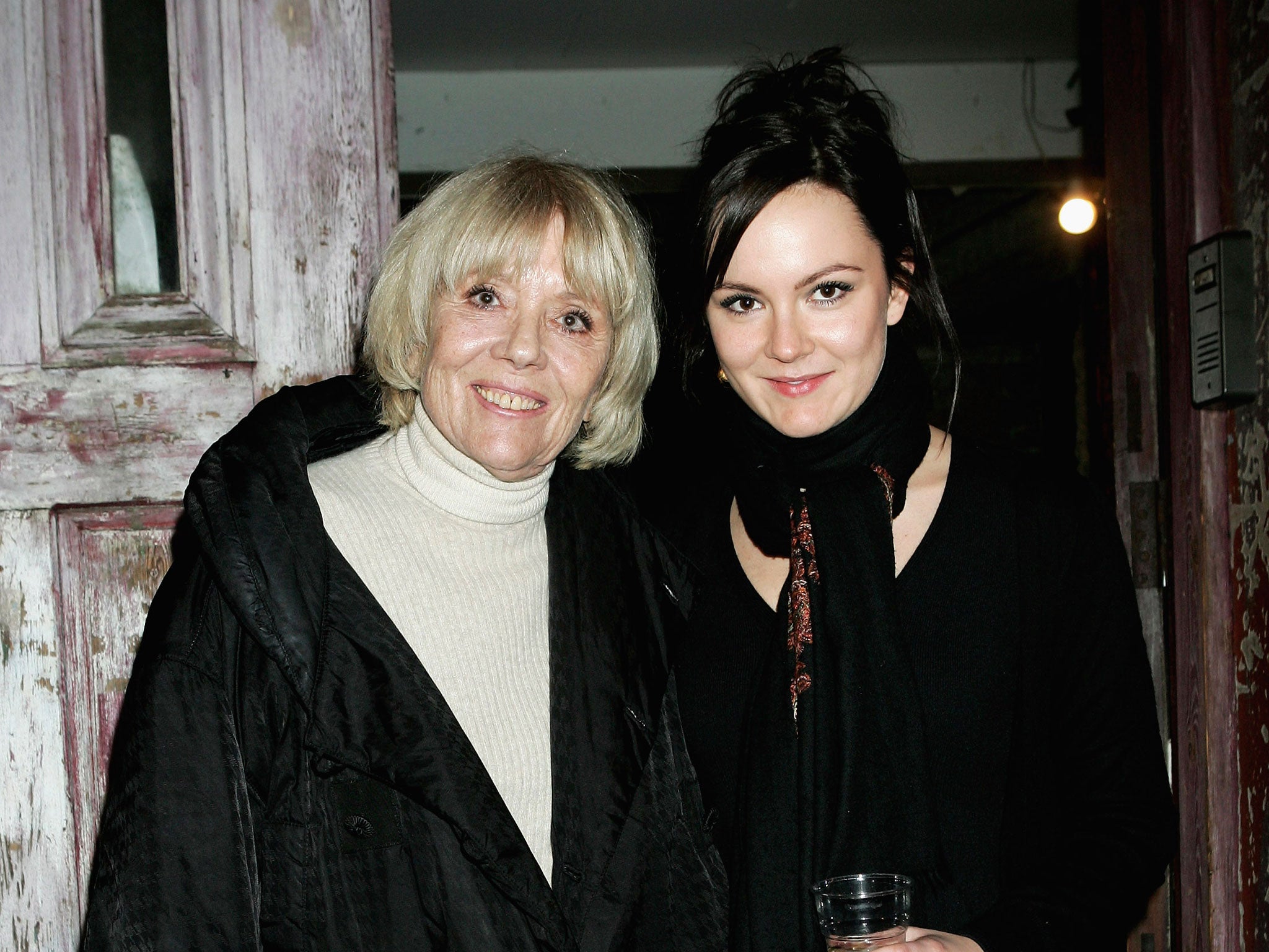 Family resemblance: Stirling with her mother, Diana Rigg (Getty)