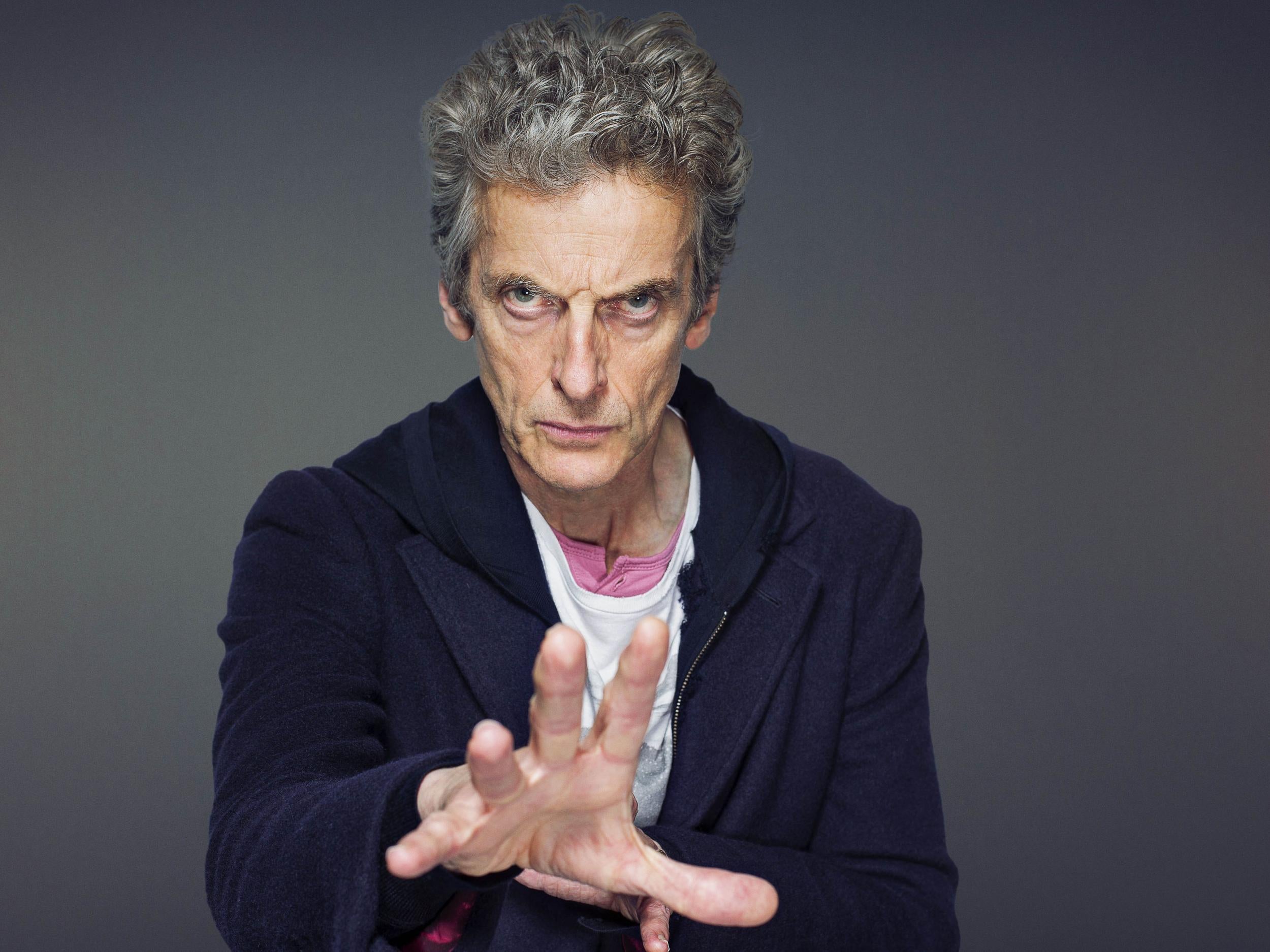 Peter Capaldi, aka Doctor Who