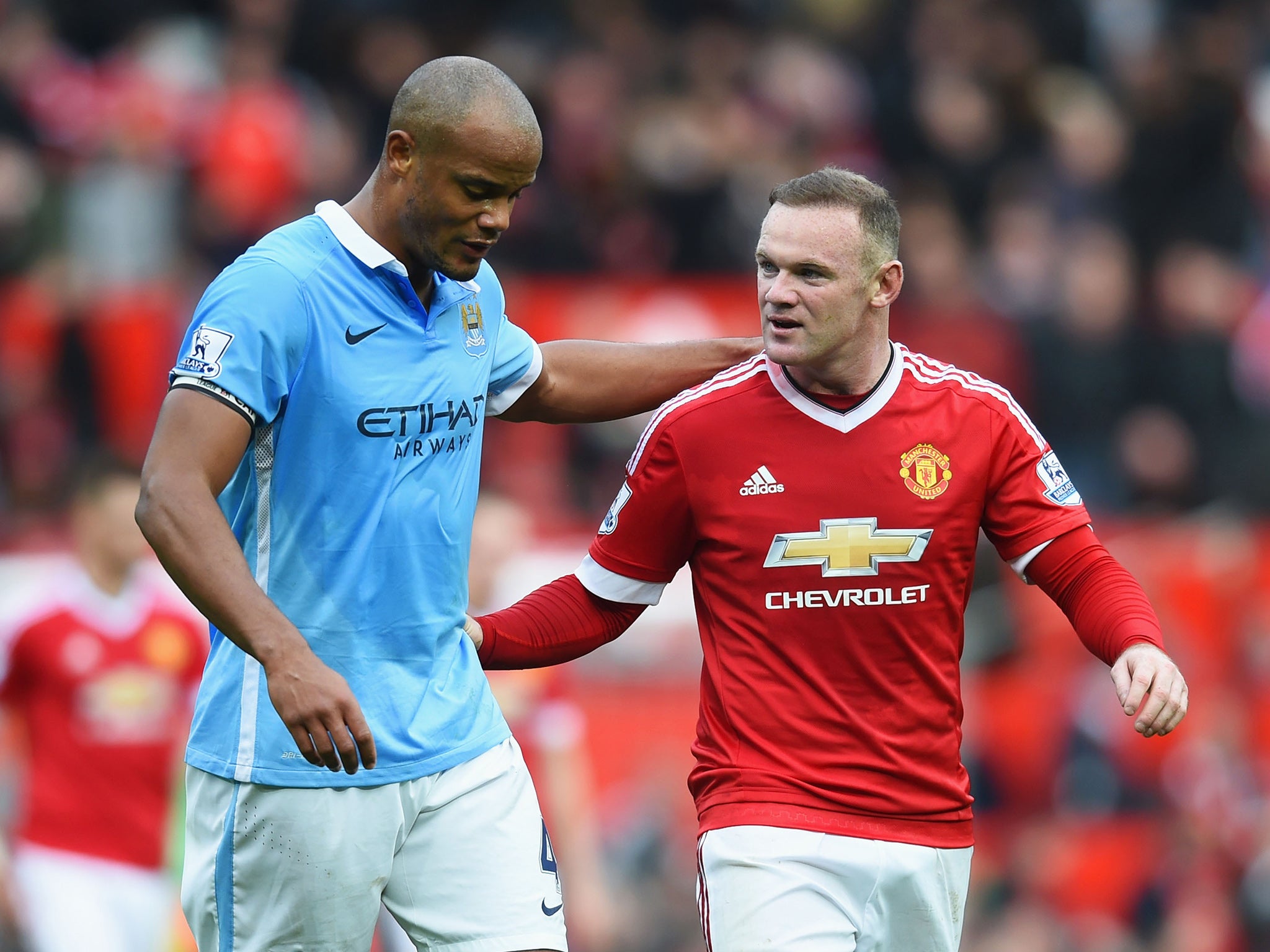 Rooney suffered a torrid time in the recent Manchester derby