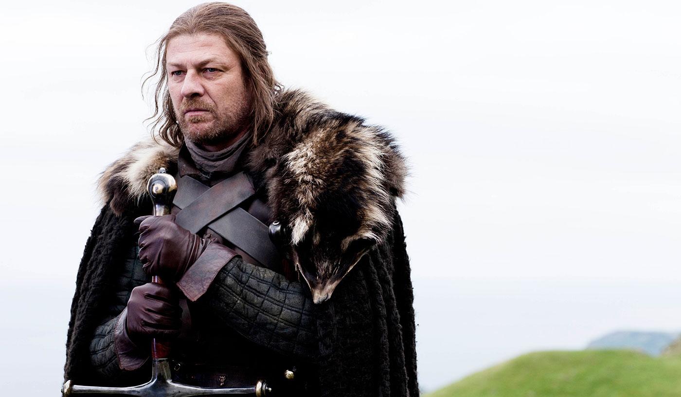 &#13;
Ned Stark, Bean's character in 'Game of Thrones', ends up being beheaded &#13;