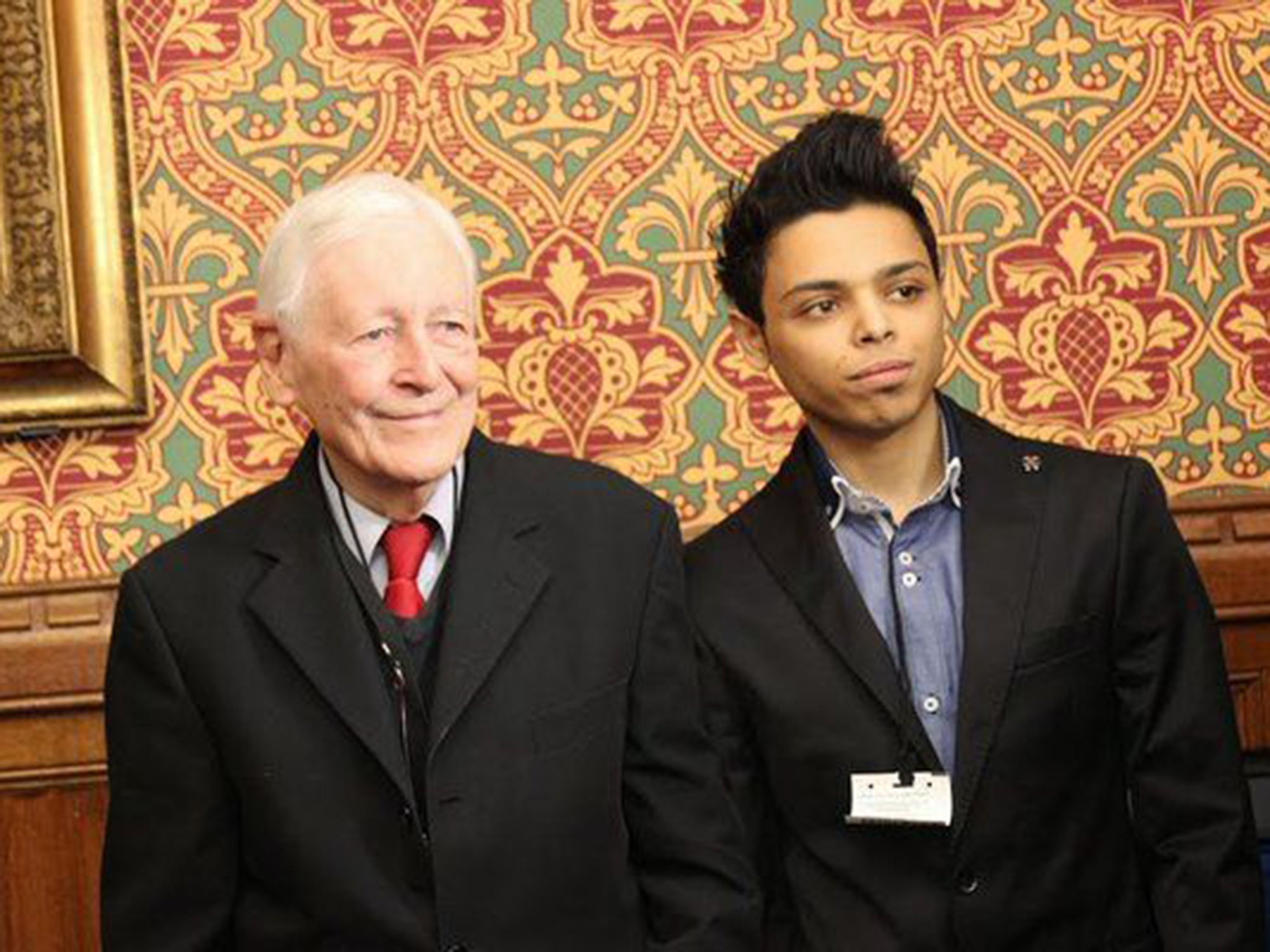 Ali Isa Hasan (right) won’t get asylum, though his father, stepmother and half-siblings are allowed to stay