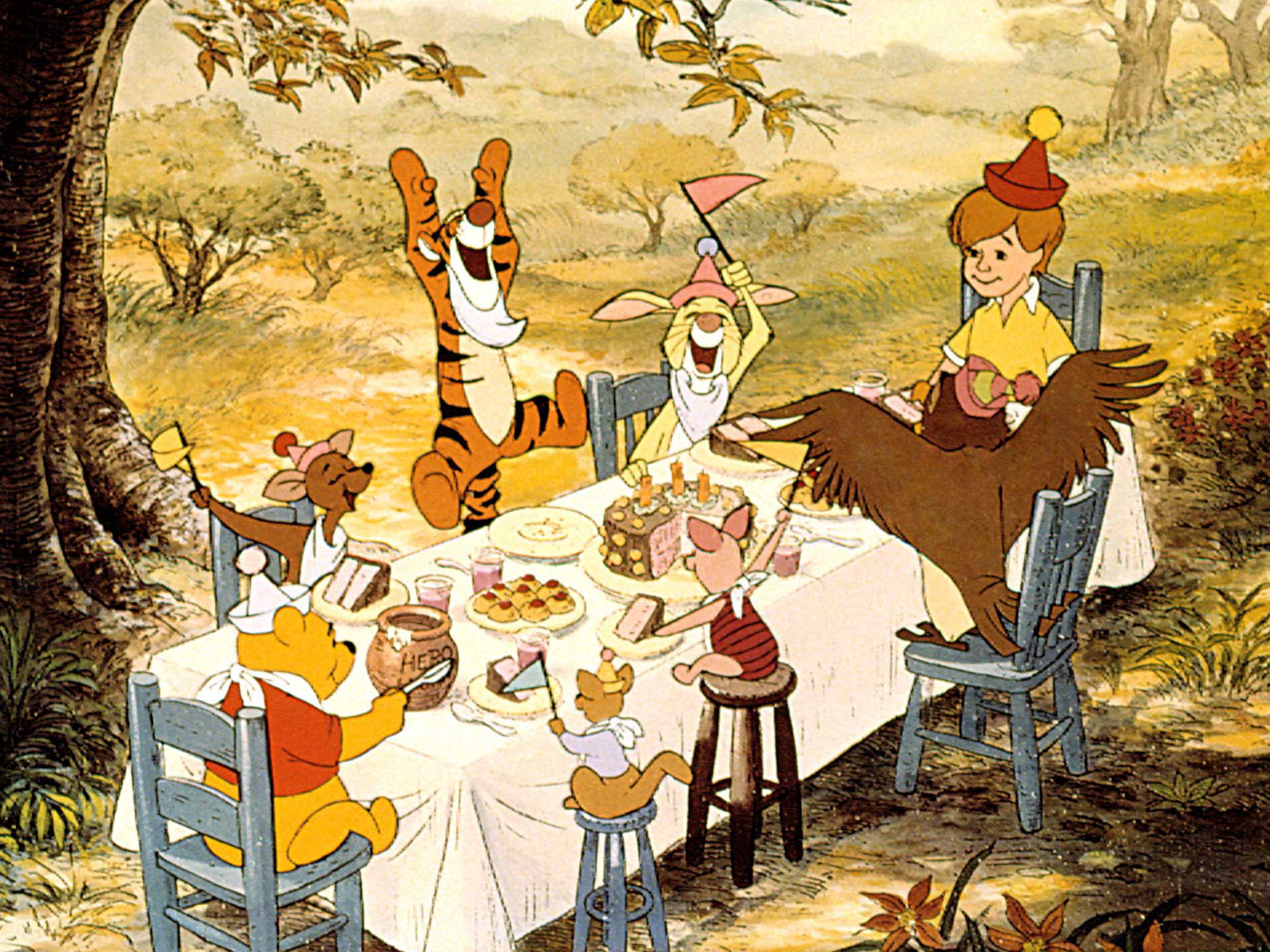 Winnie the Pooh, as imagined by Walt Disney's studios