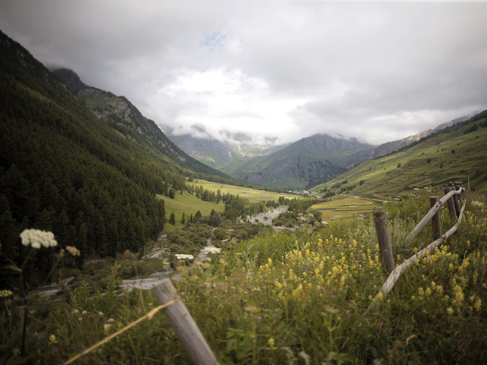 The Varaita Valley, in the region of Piedmont