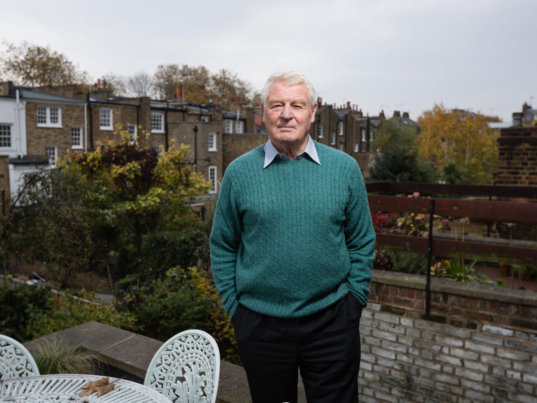 Lord Ashdown photographed at his london office.