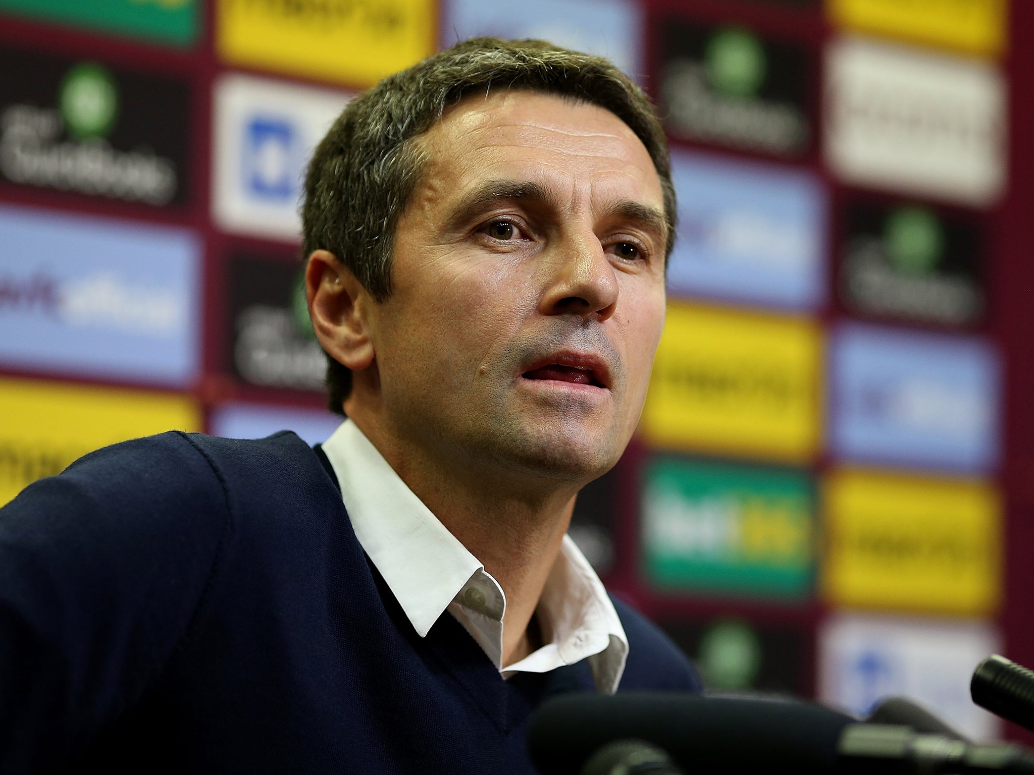 Aston Villa manager Remi Garde