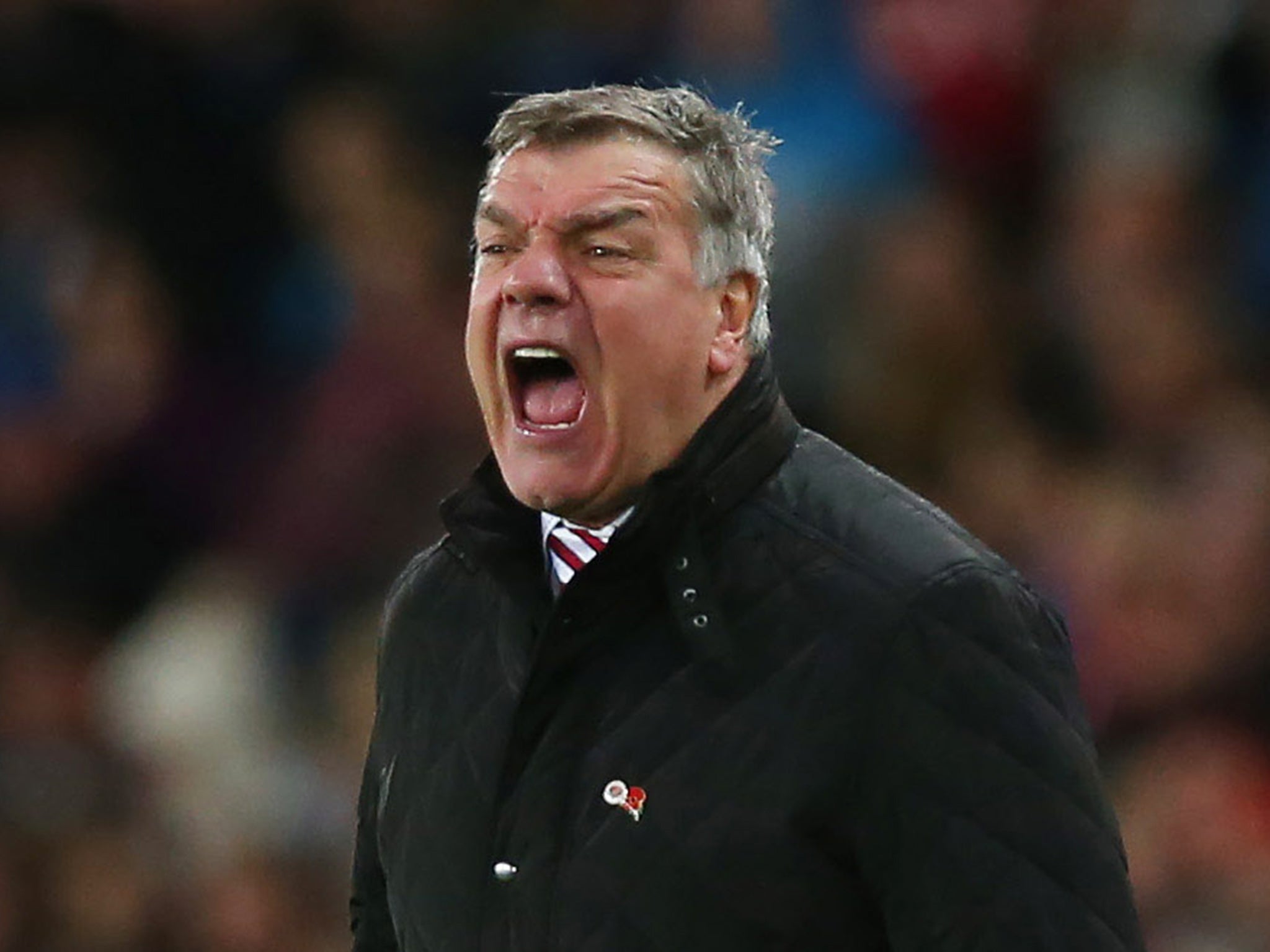 Sunderland manager Sam Allardyce