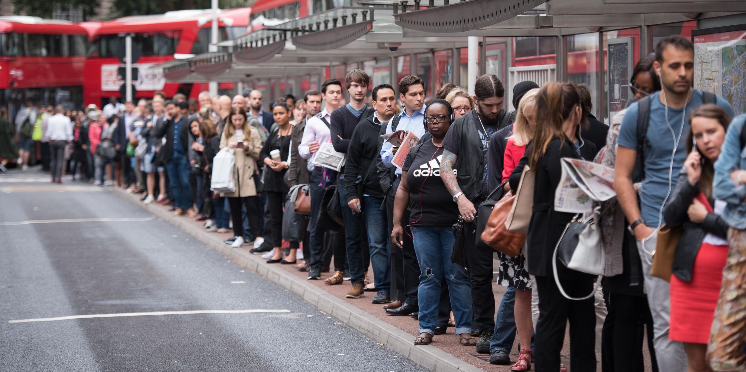 "Regardless of time actually spent, the slowest line will always be the one you are in standing in.”