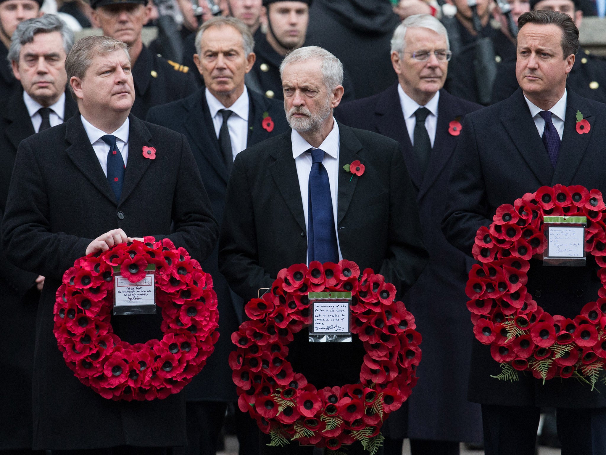 Party leaders past and present were in attendance Getty Images