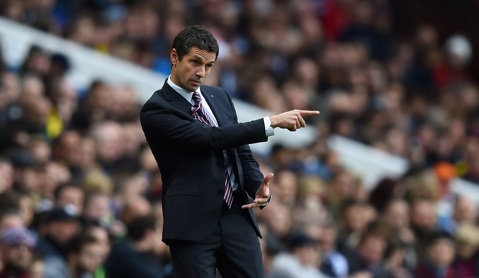 Remi Garde delivers instructions