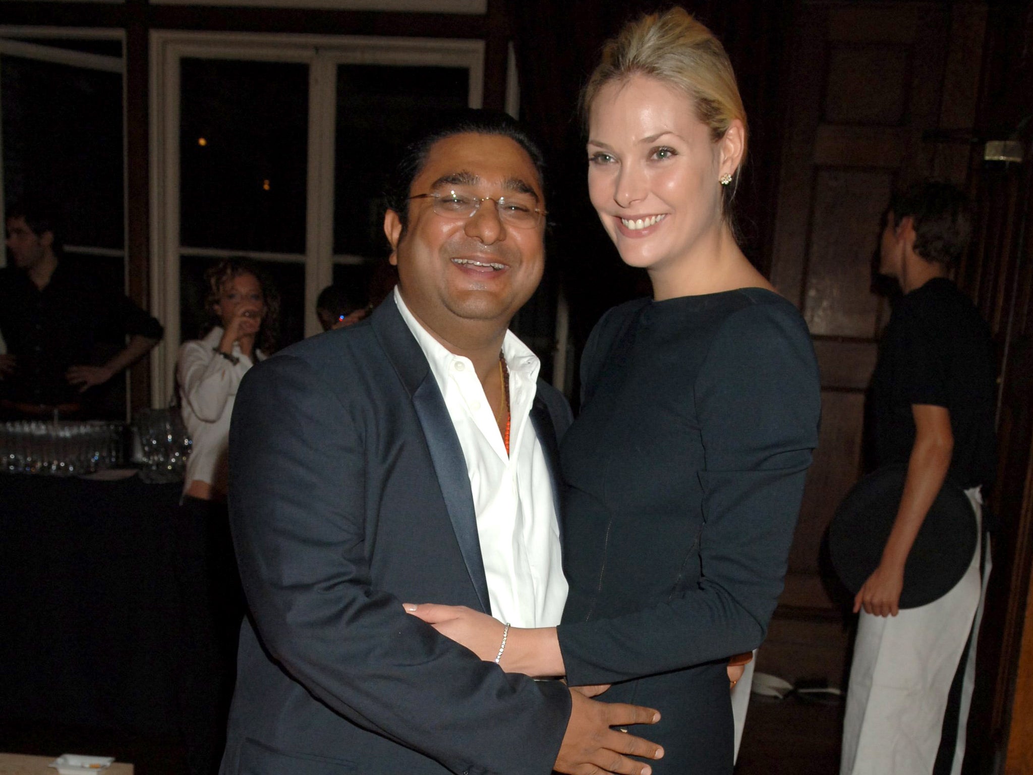 Angad Paul, pictured with his wife Michelle