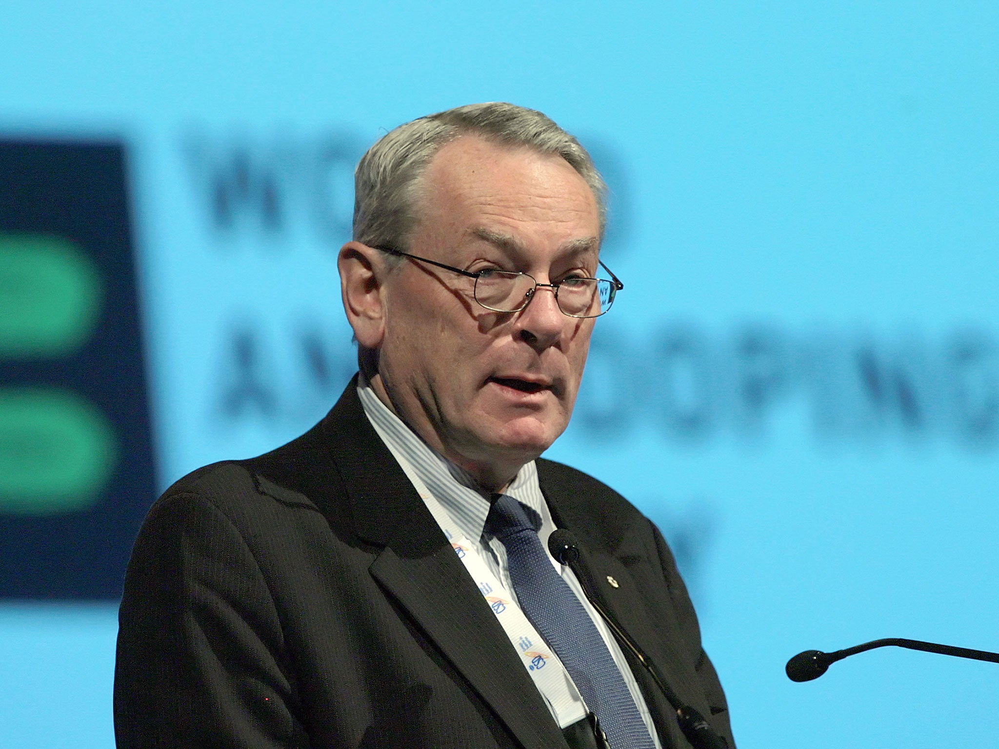 Former World Anti-Doping Agency president Dick Pound