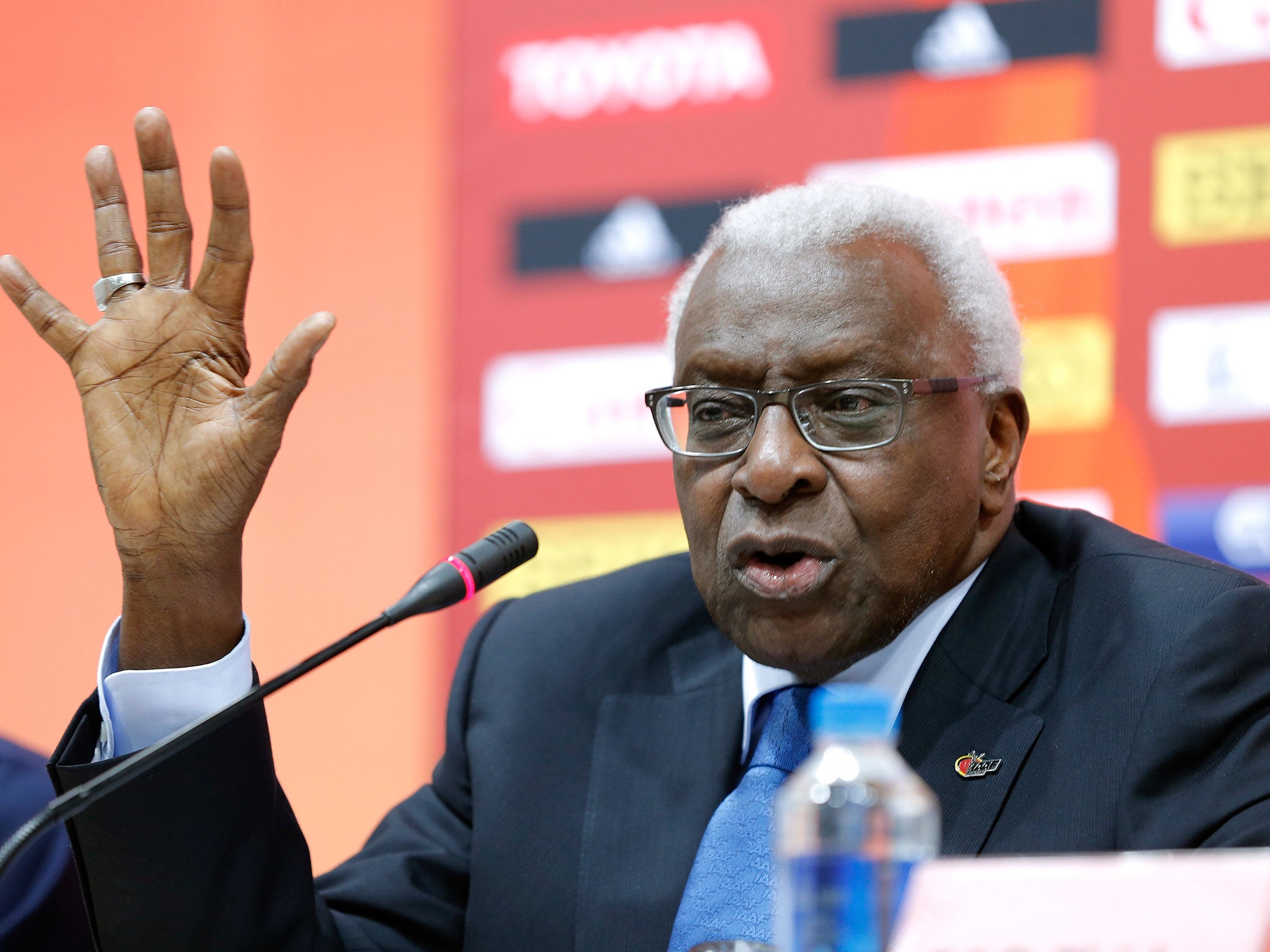 Former IAAF president Lamine Diack