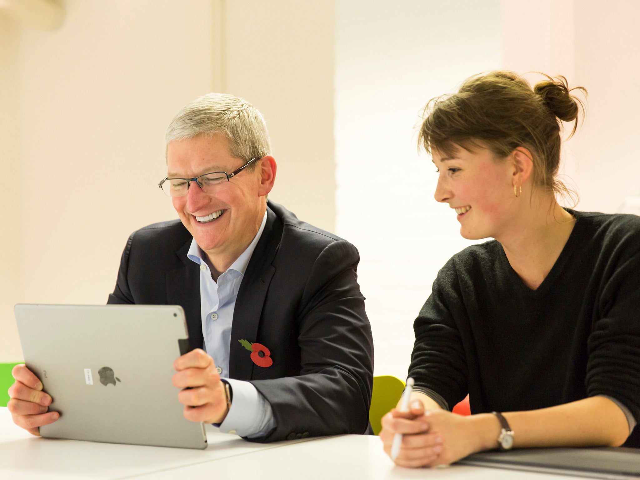 Tim Cook talks to Josie Gardiner, Producer at app developer Touchpress