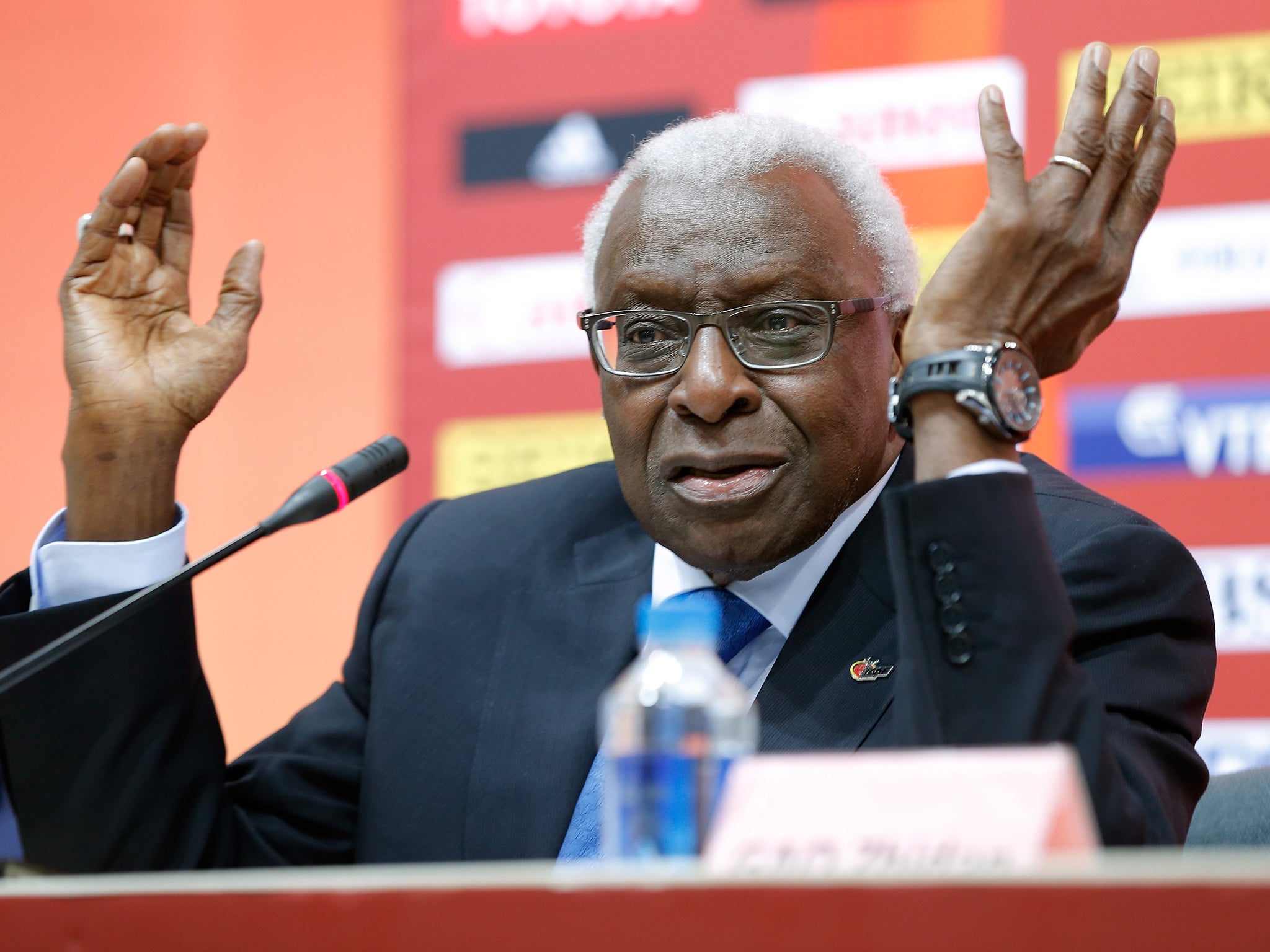 Former IAAF president Lamine Diack