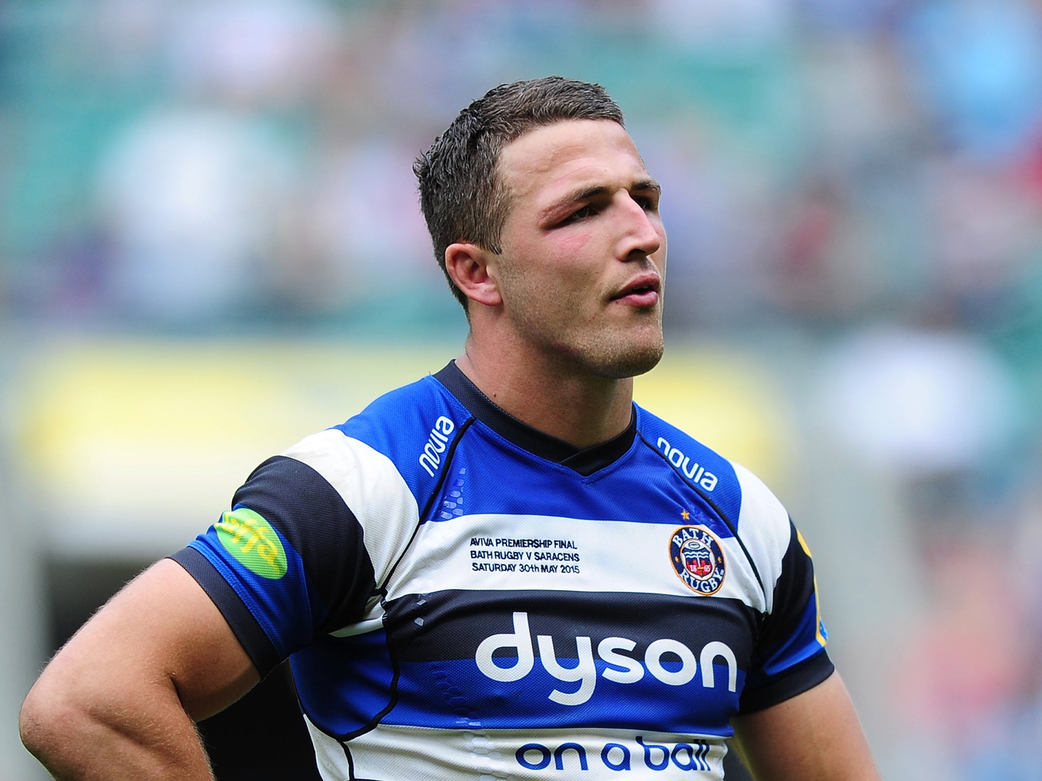 Former Bath and England centre Sam Burgess