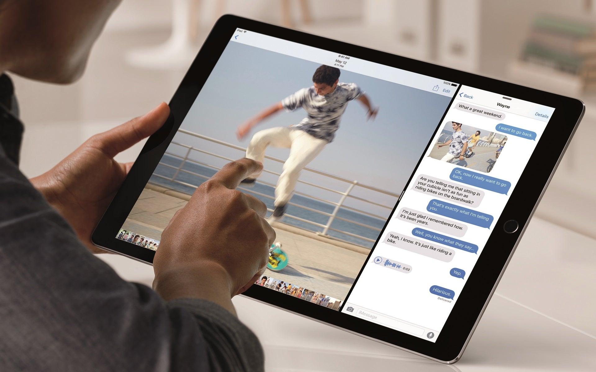 The iPad Pro's camera is good, but you probably won't use it that much