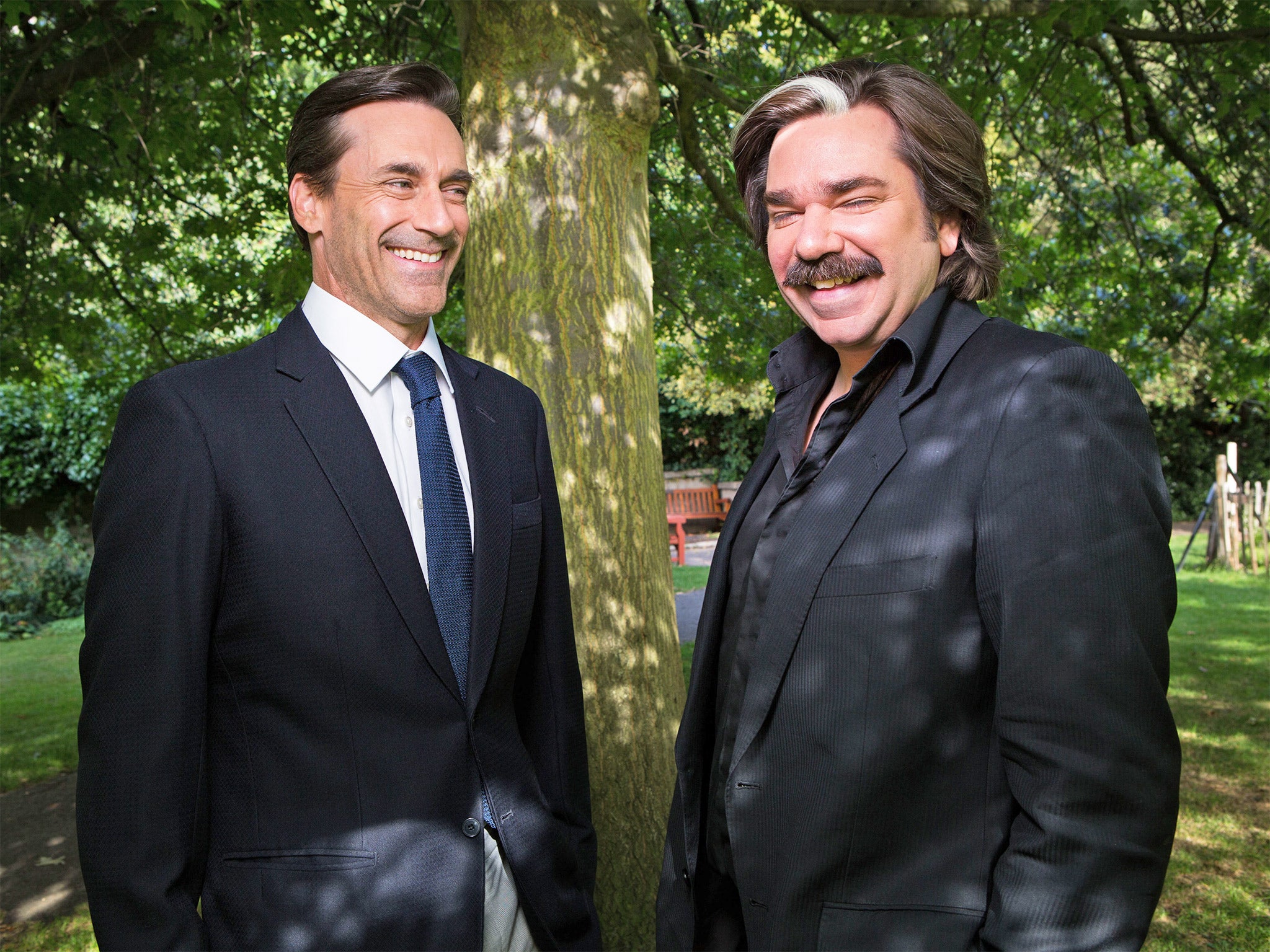 Mad world: Jon Hamm and Matt Berry