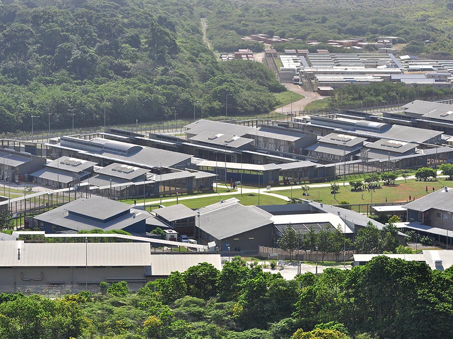 Ian Wightman is being held at Christmas Island Detention Centre (file image)