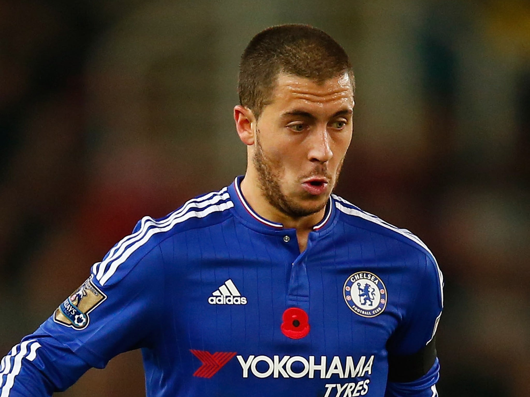 Chelsea winger Eden Hazard