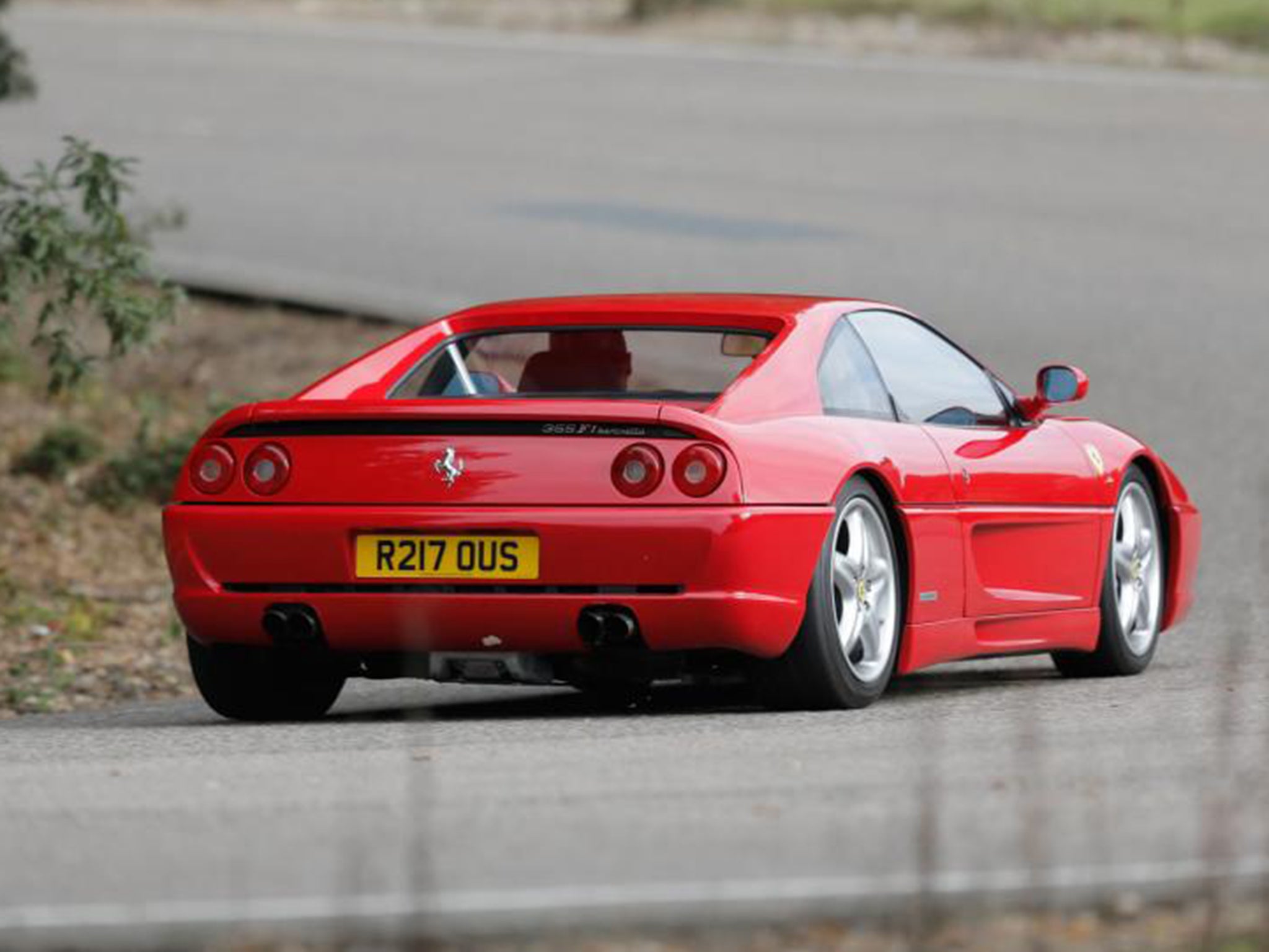 The Ferrari is everything you would expect of a salivating performance monster