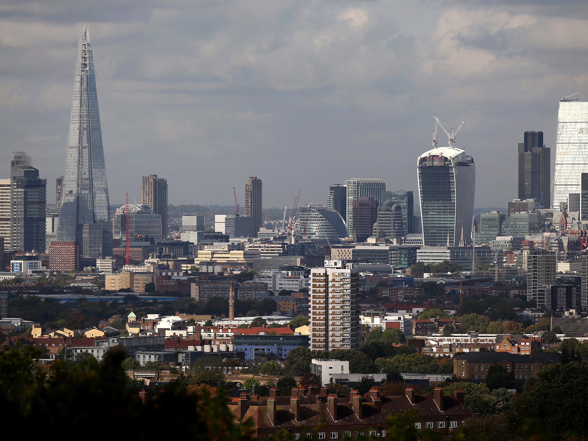 The price of property in London has risen by around 90% in the last decade