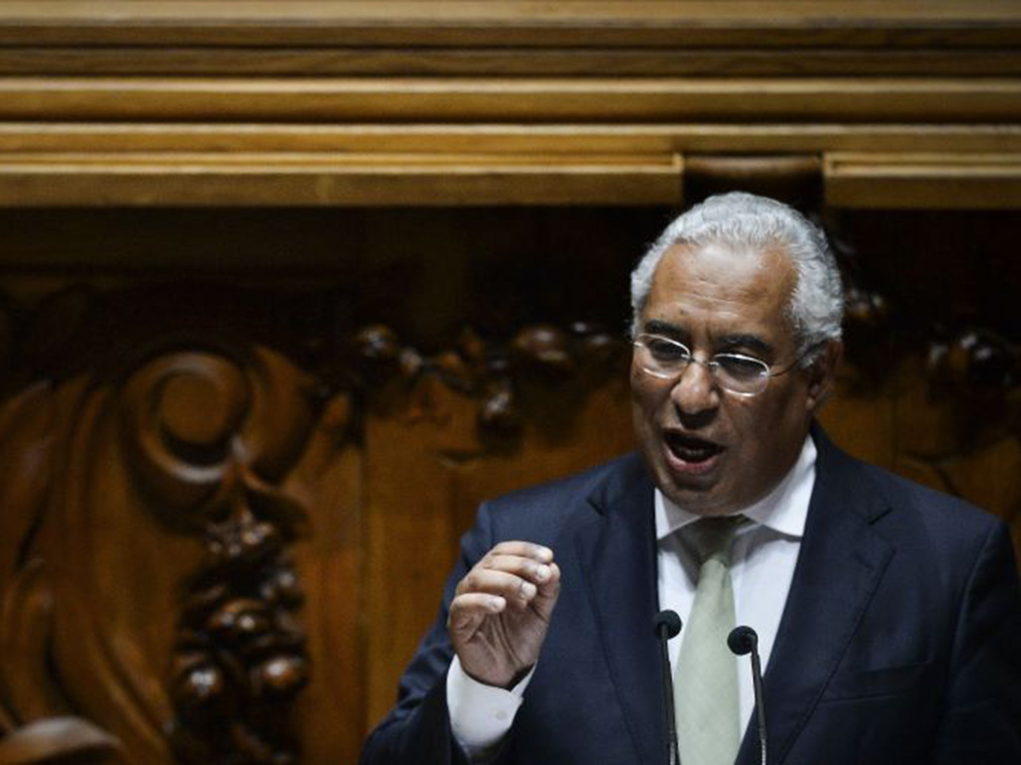 The Socialist Party leader, Antonio Costa, says his coalition will ensure long-term stability