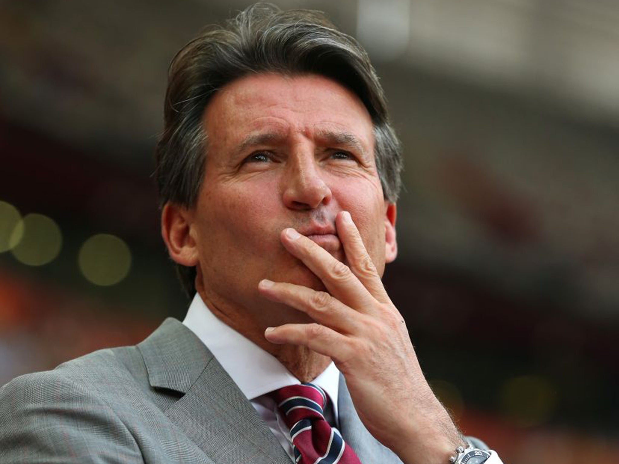 Sebastian Coe will lead the IAAF council meeting via conference call