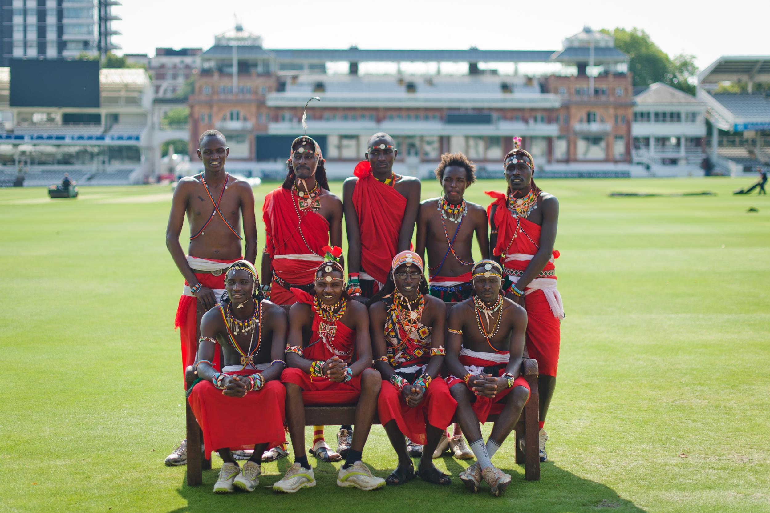 The Maasai Cricket Warriors first travelled to England in 2013