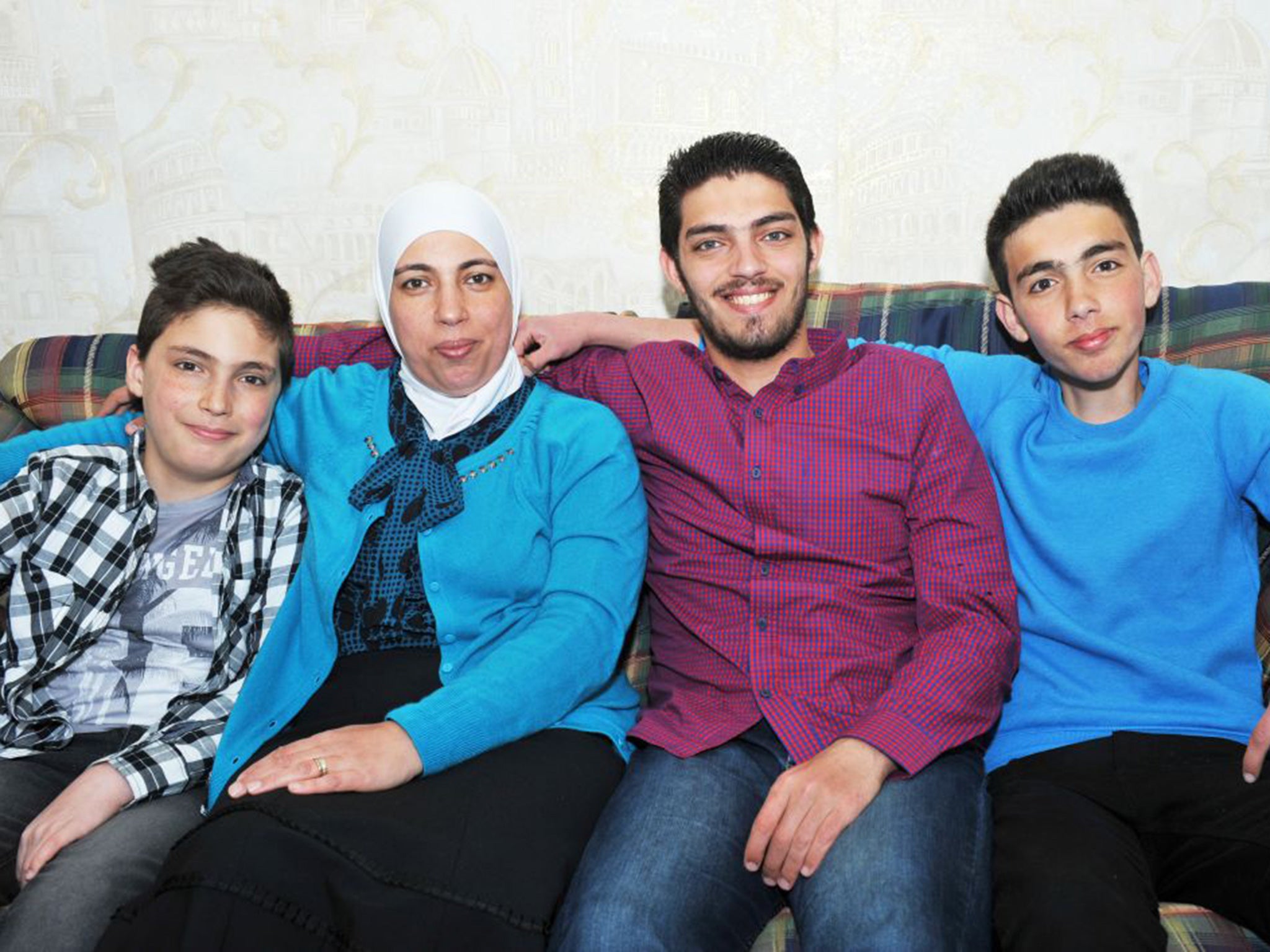 Ayham, a Syrian refugee who has settled with his family in Bradford