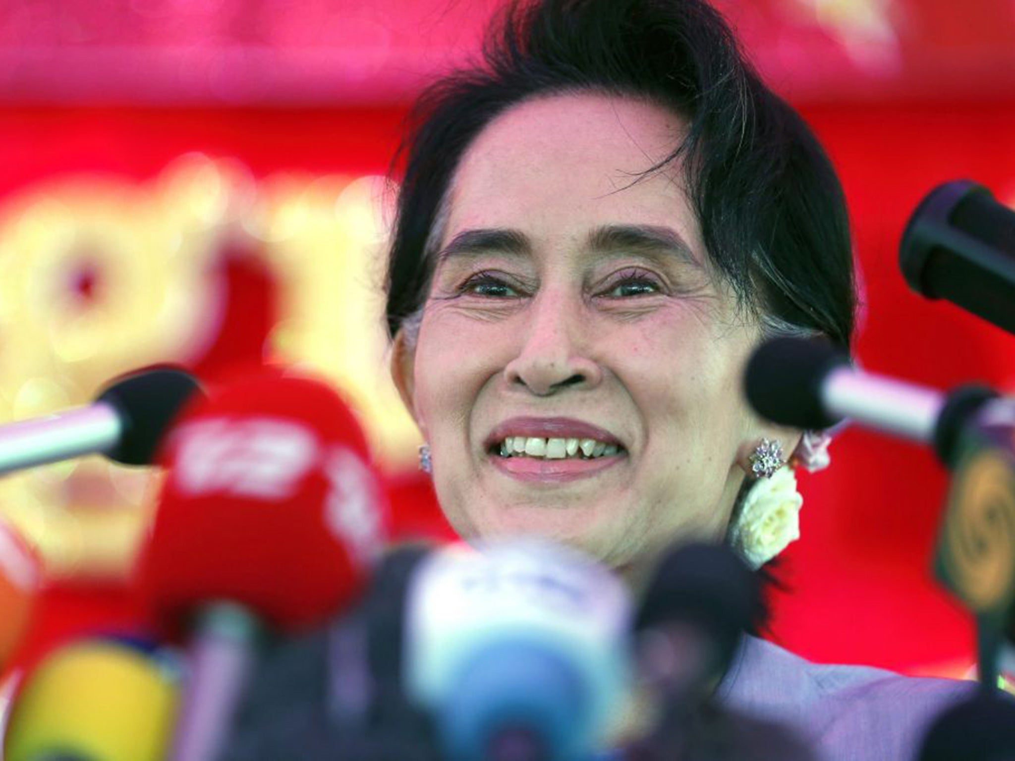 Aung San Suu Kyi’s National League for Democracy has won over two-thirds of seats in both houses of the Burmese Parliament